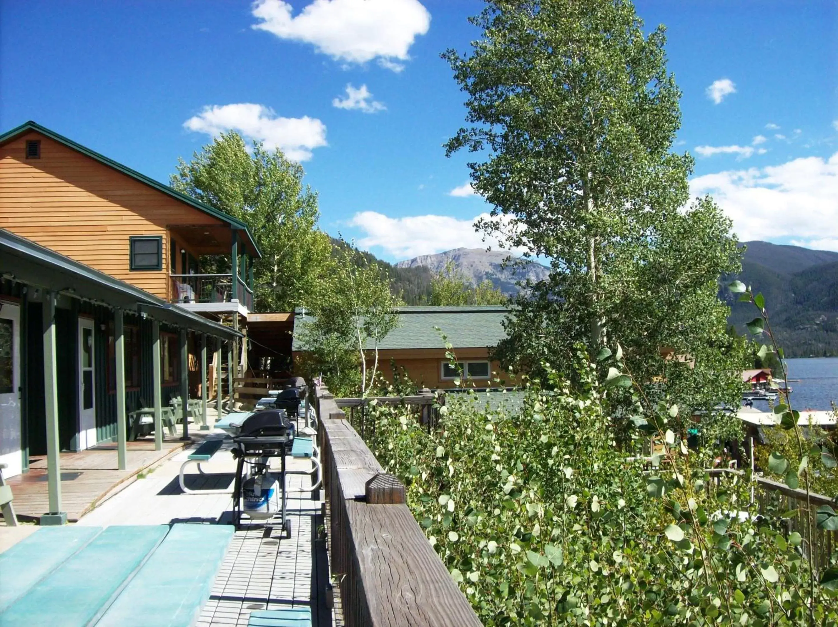 Patio, Property Building in Western Riviera Lakeside Lodging