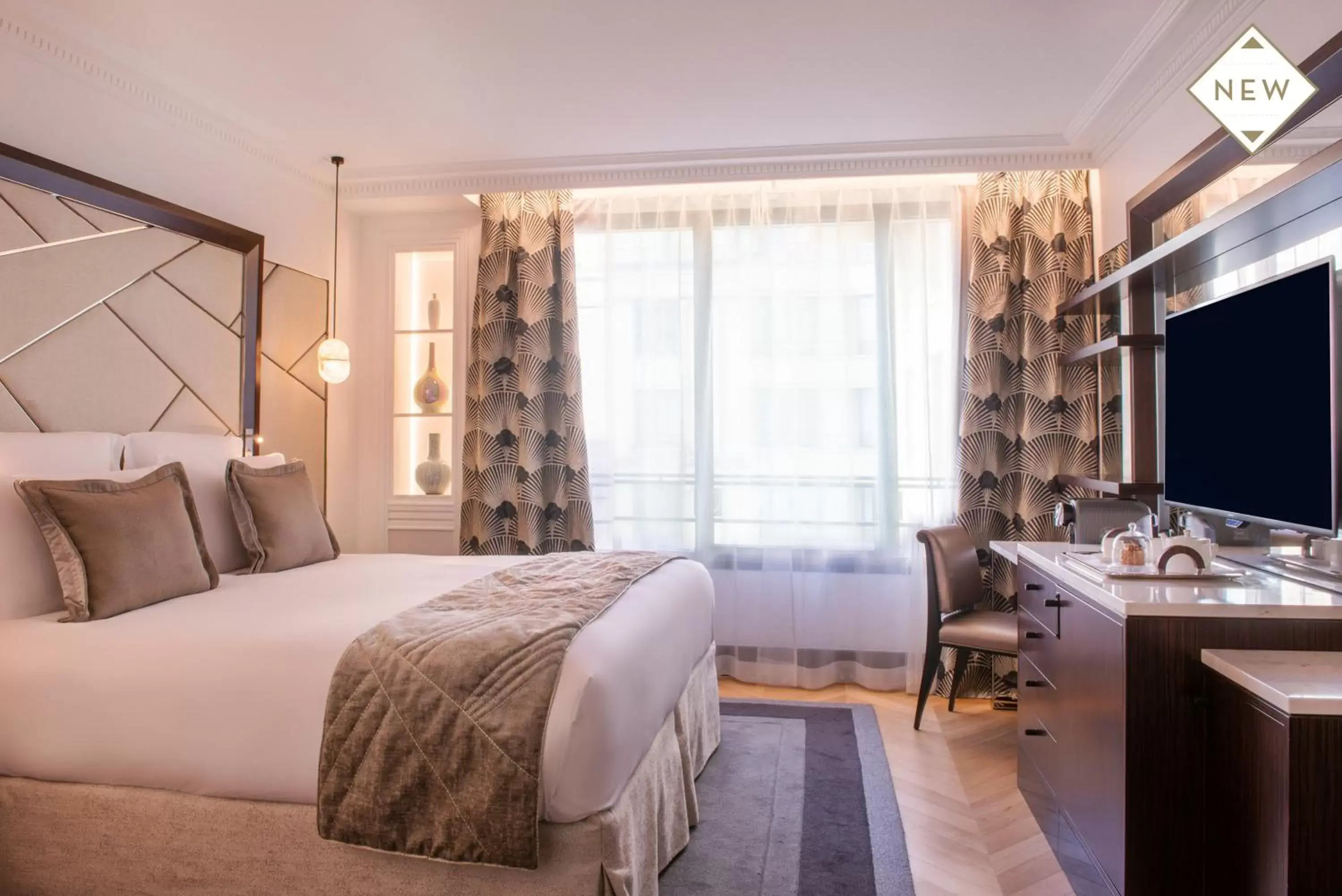 Bedroom in Hotel du Collectionneur