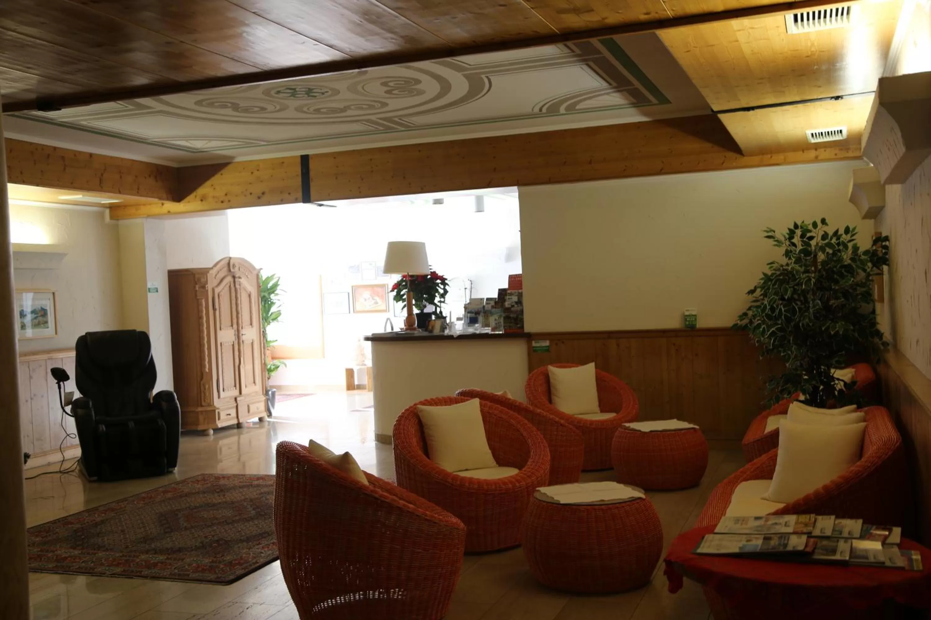 Lobby or reception in Hotel Köppeleck