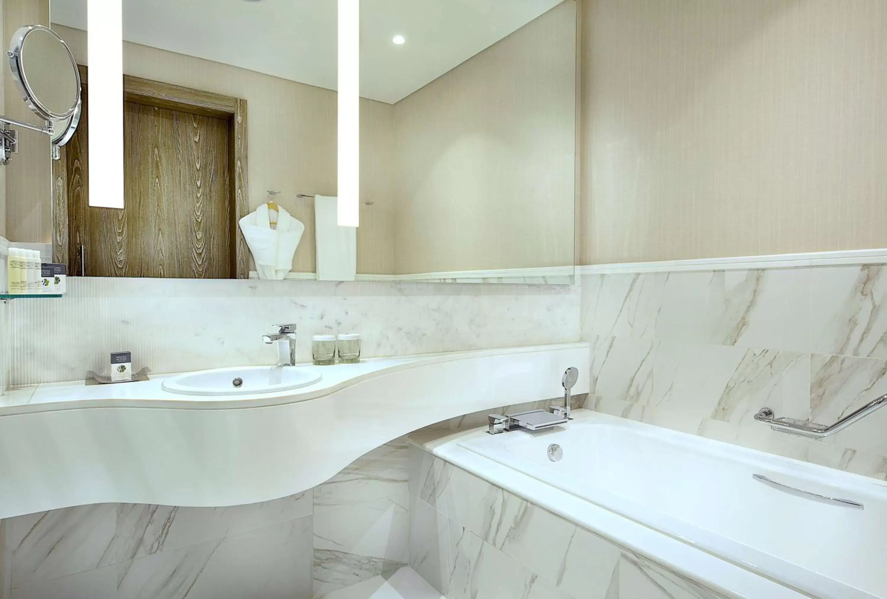 Photo of the whole room, Bathroom in DoubleTree by Hilton Doha Old Town