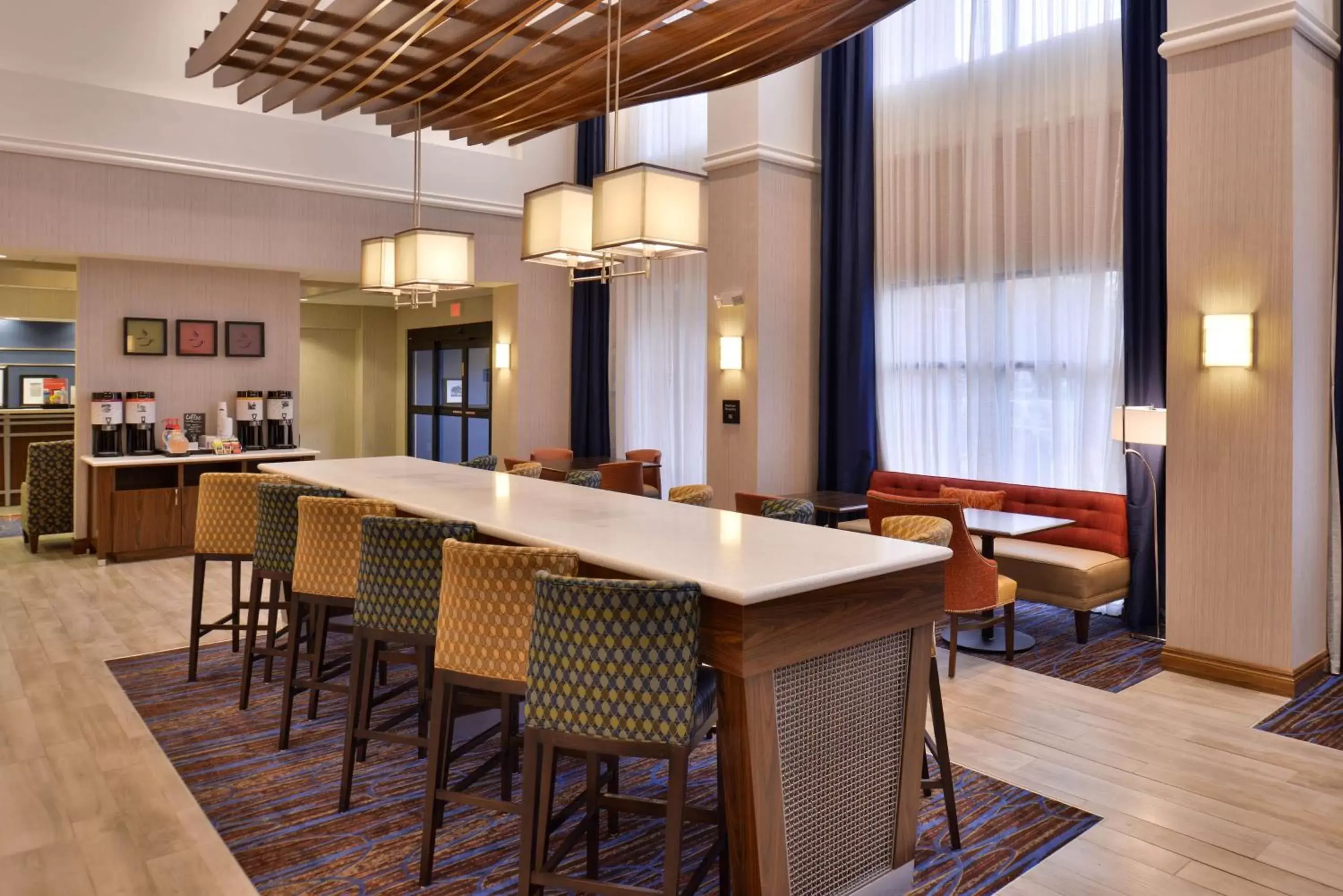 Lobby or reception, Restaurant/Places to Eat in Hampton Inn & Suites Ann Arbor West