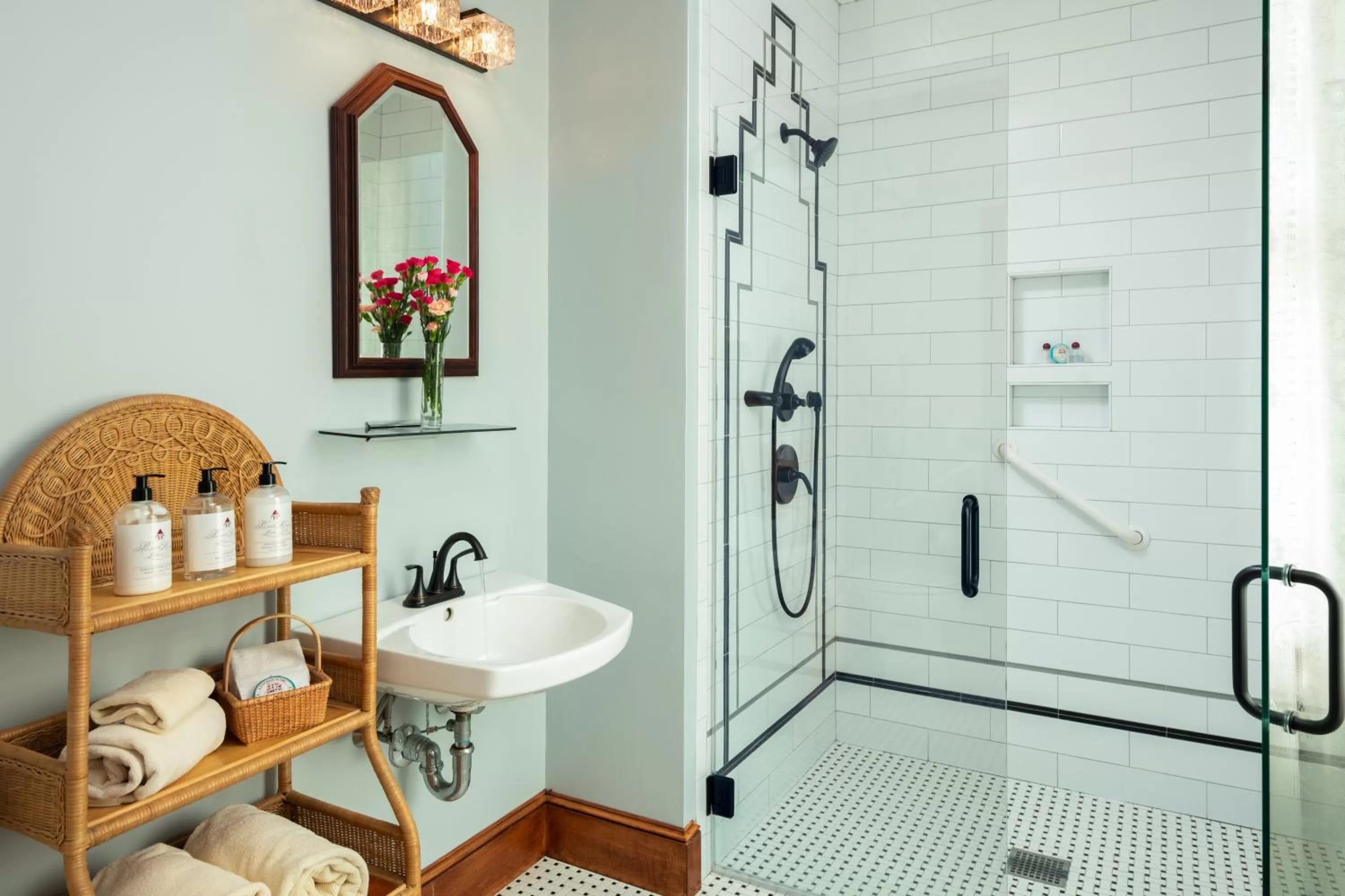 Bathroom in Palmer House Inn