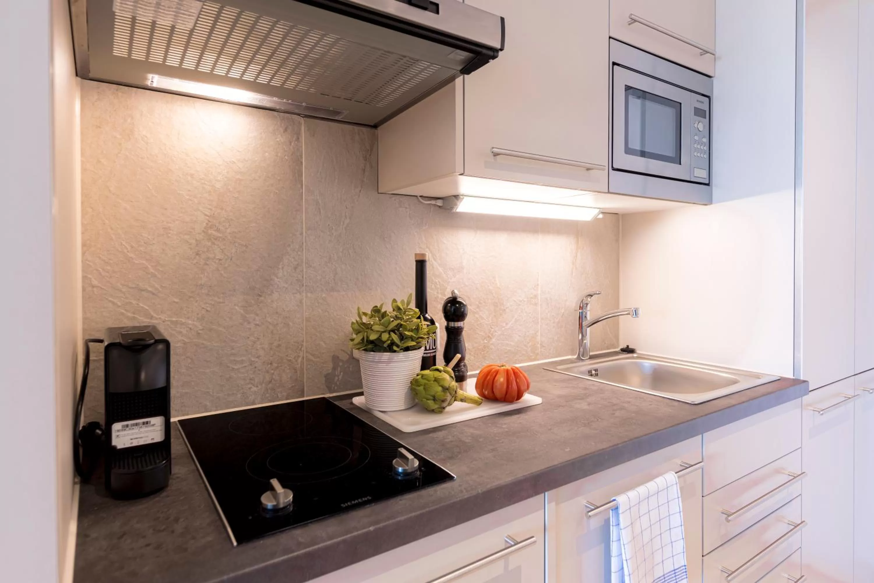 Kitchen or kitchenette in SlowDown Travemünde