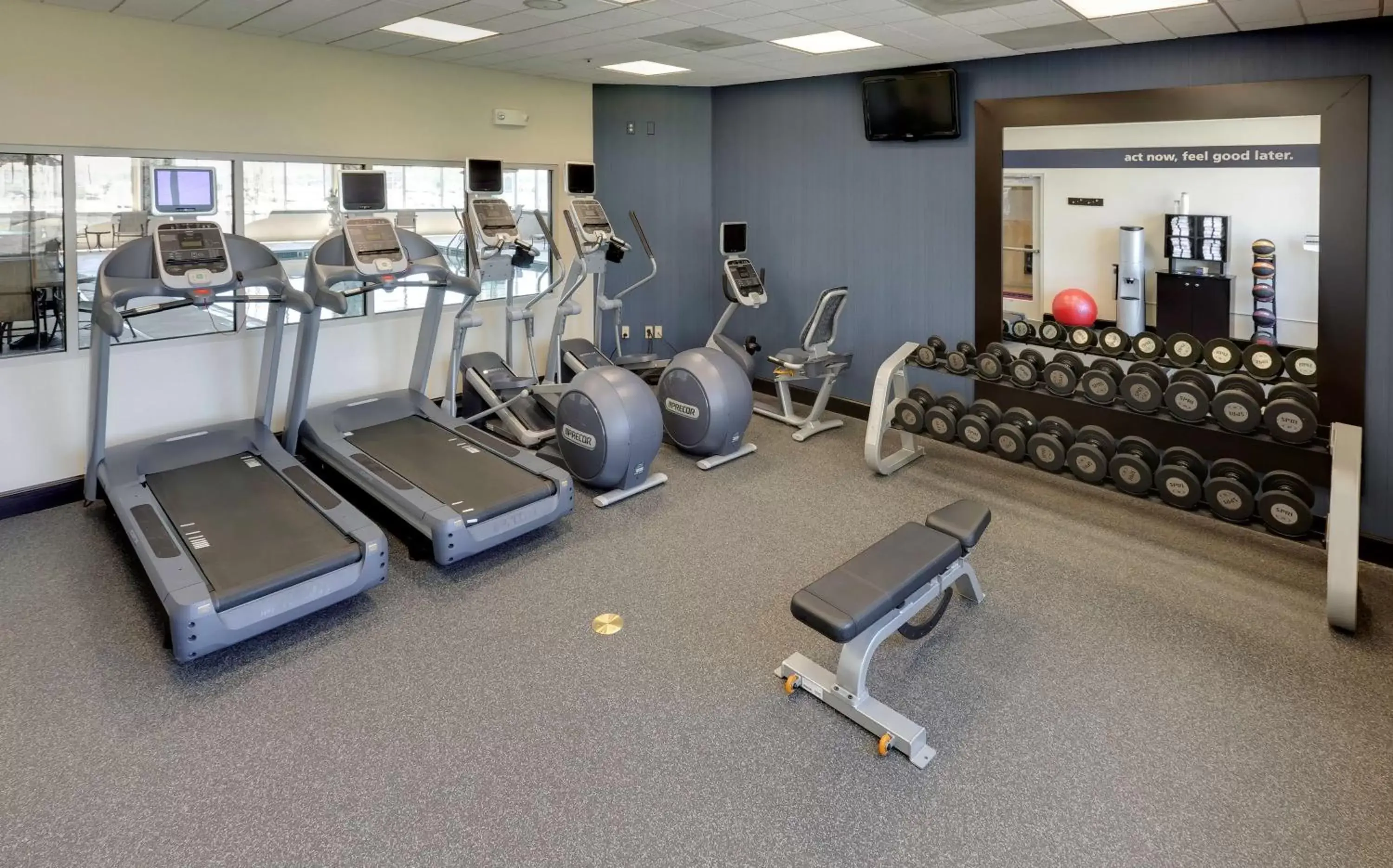 Fitness centre/facilities, Fitness Center/Facilities in Hampton Inn & Suites Cleveland-Beachwood