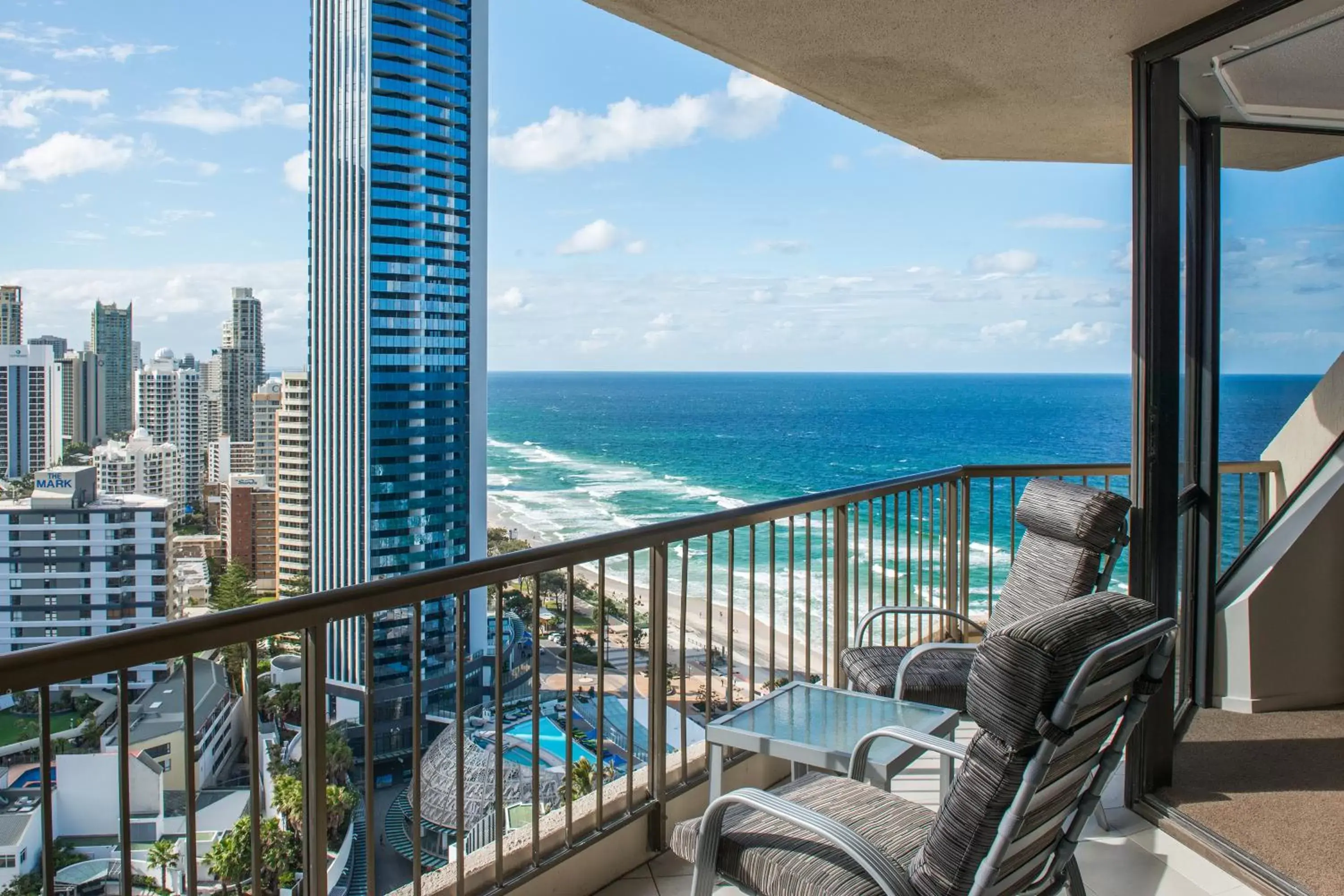 Balcony/Terrace in Paradise Centre Apartments