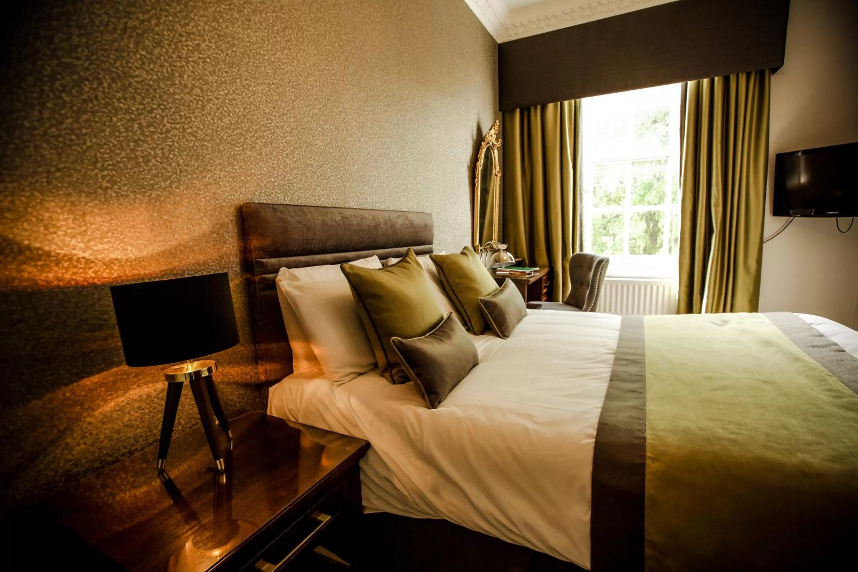 Bedroom, Bed in Bowburn Hall Hotel