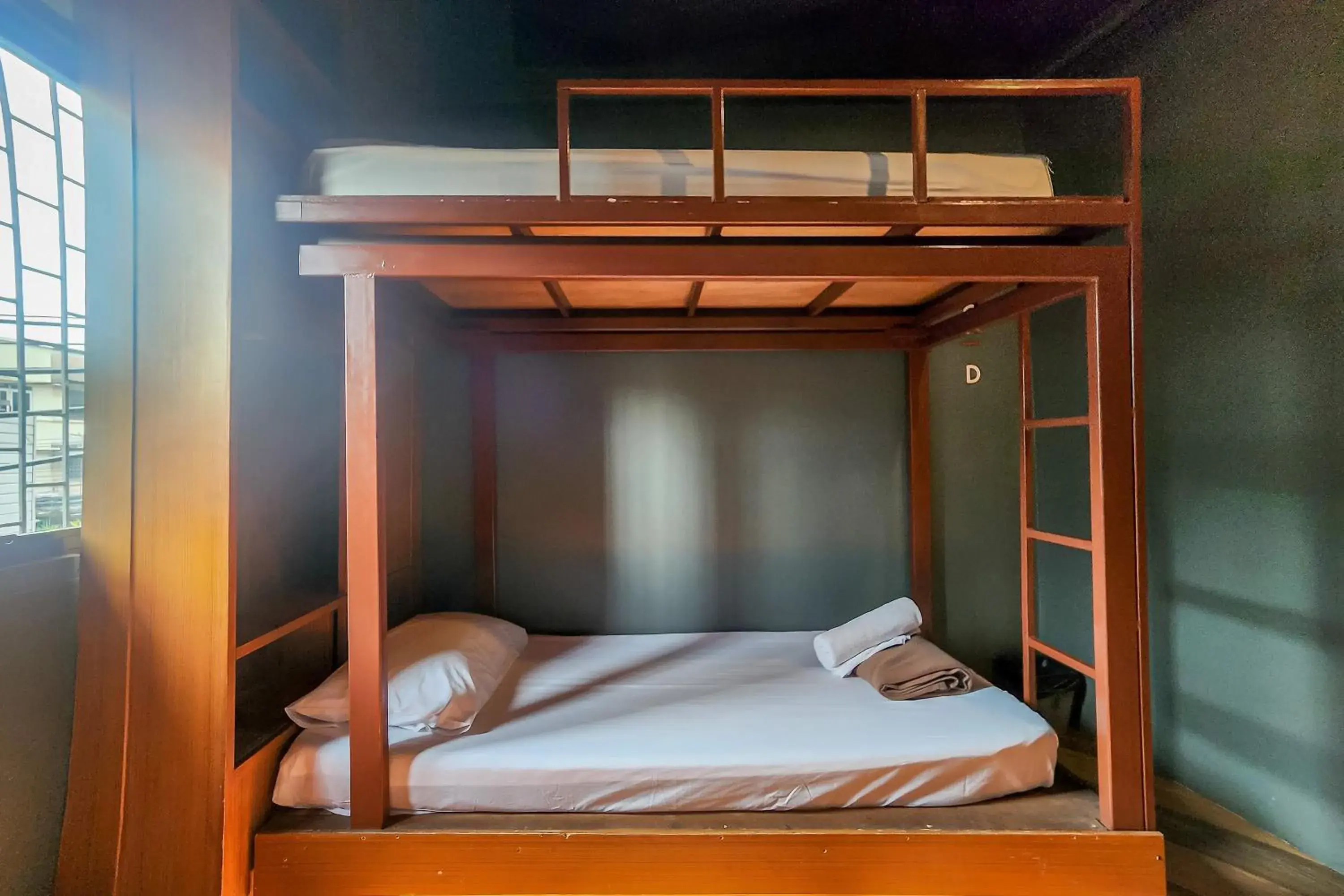 Bedroom, Bunk Bed in Loftel 22 Hostel