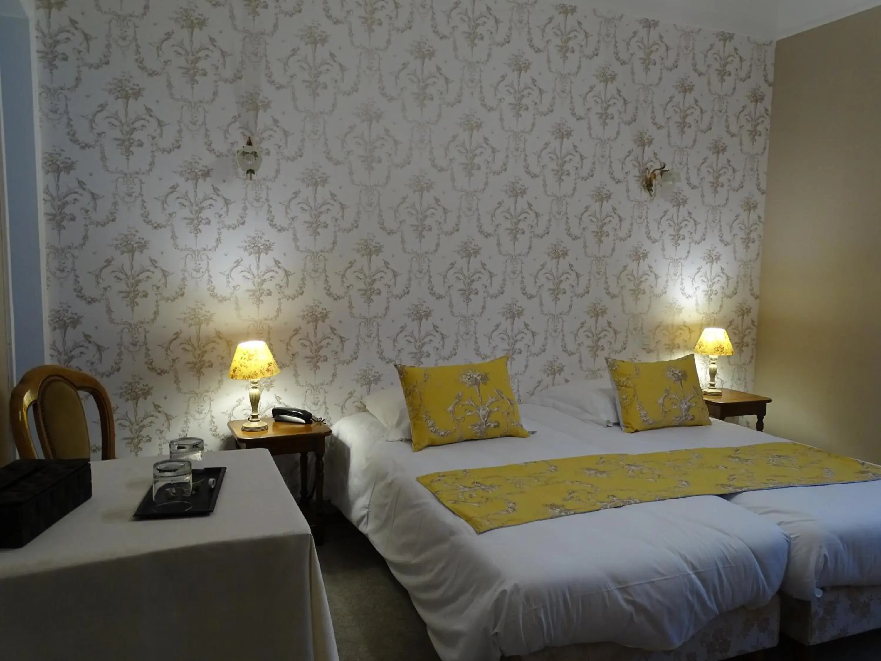 Bedroom, Bed in Hotel La Granitiere