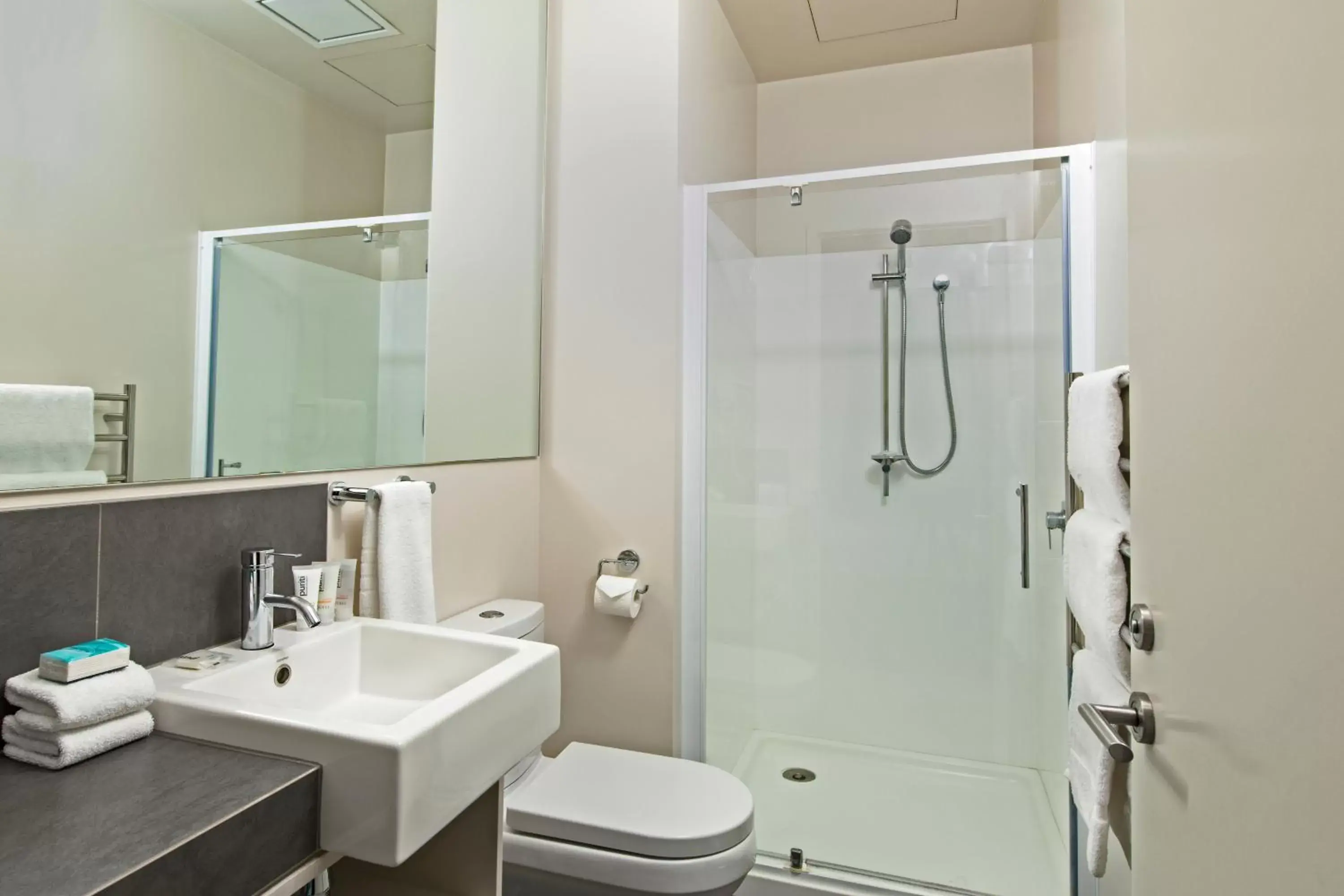 Bathroom in Quest Carlaw Park Serviced Apartments