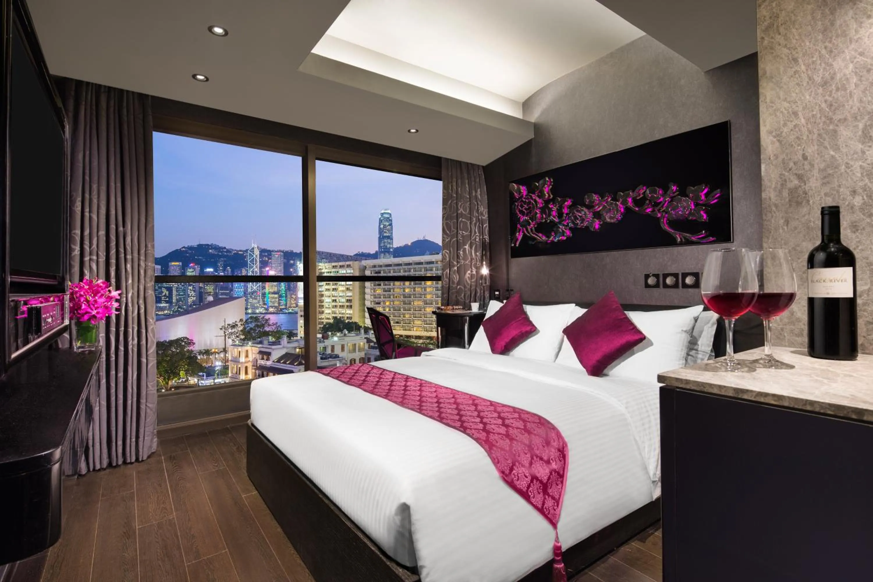 Bed in Hotel Pravo Hong Kong