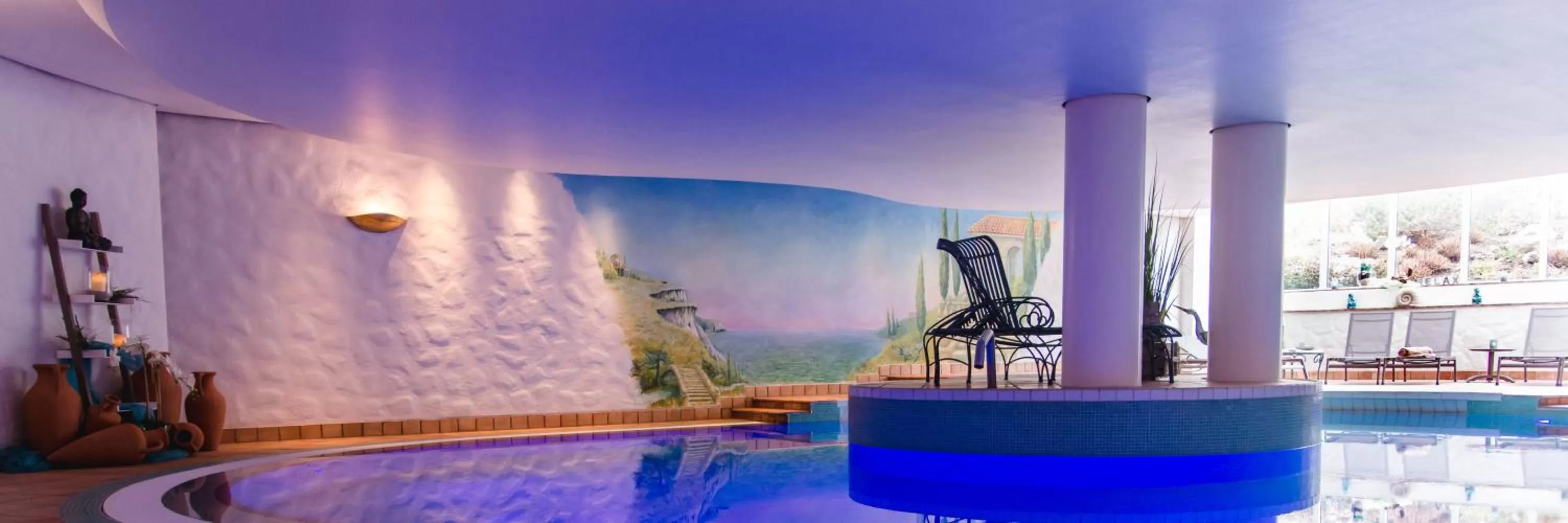 Swimming pool in Hotel Landhaus an de Dün