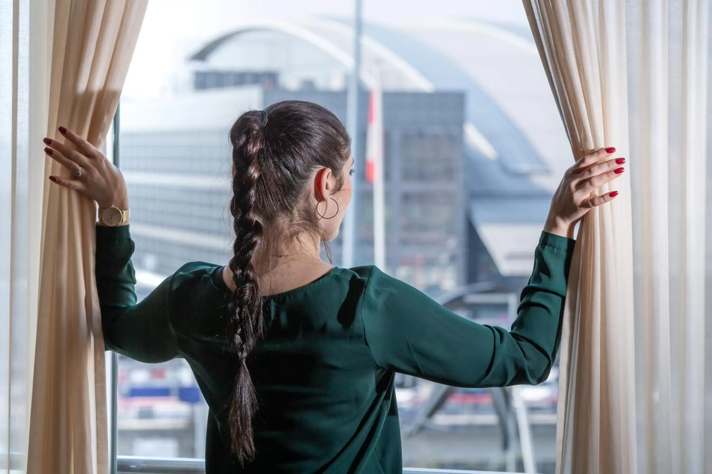 View (from property/room) in Radisson Blu Hotel, Hamburg Airport