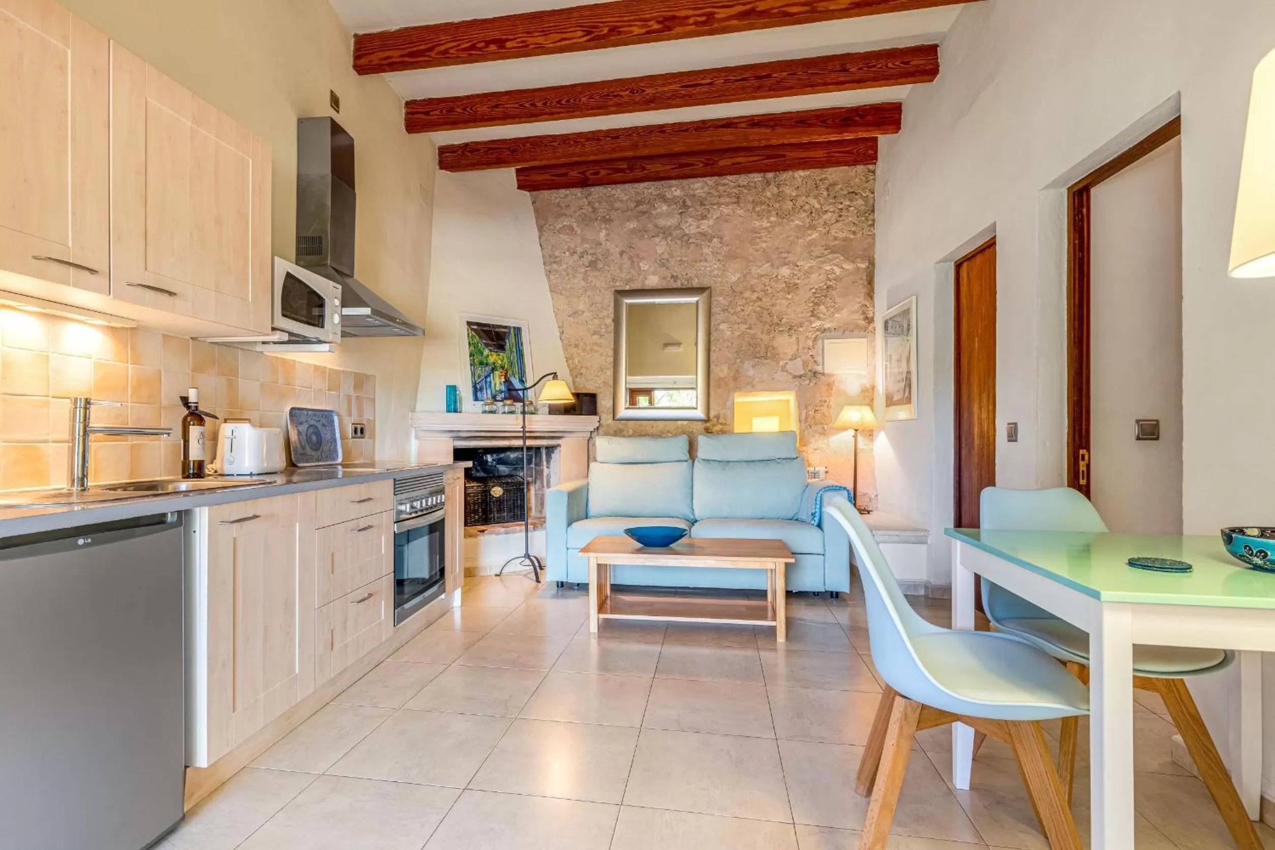 Kitchen or kitchenette in Finca Son Jorbo - Adults only