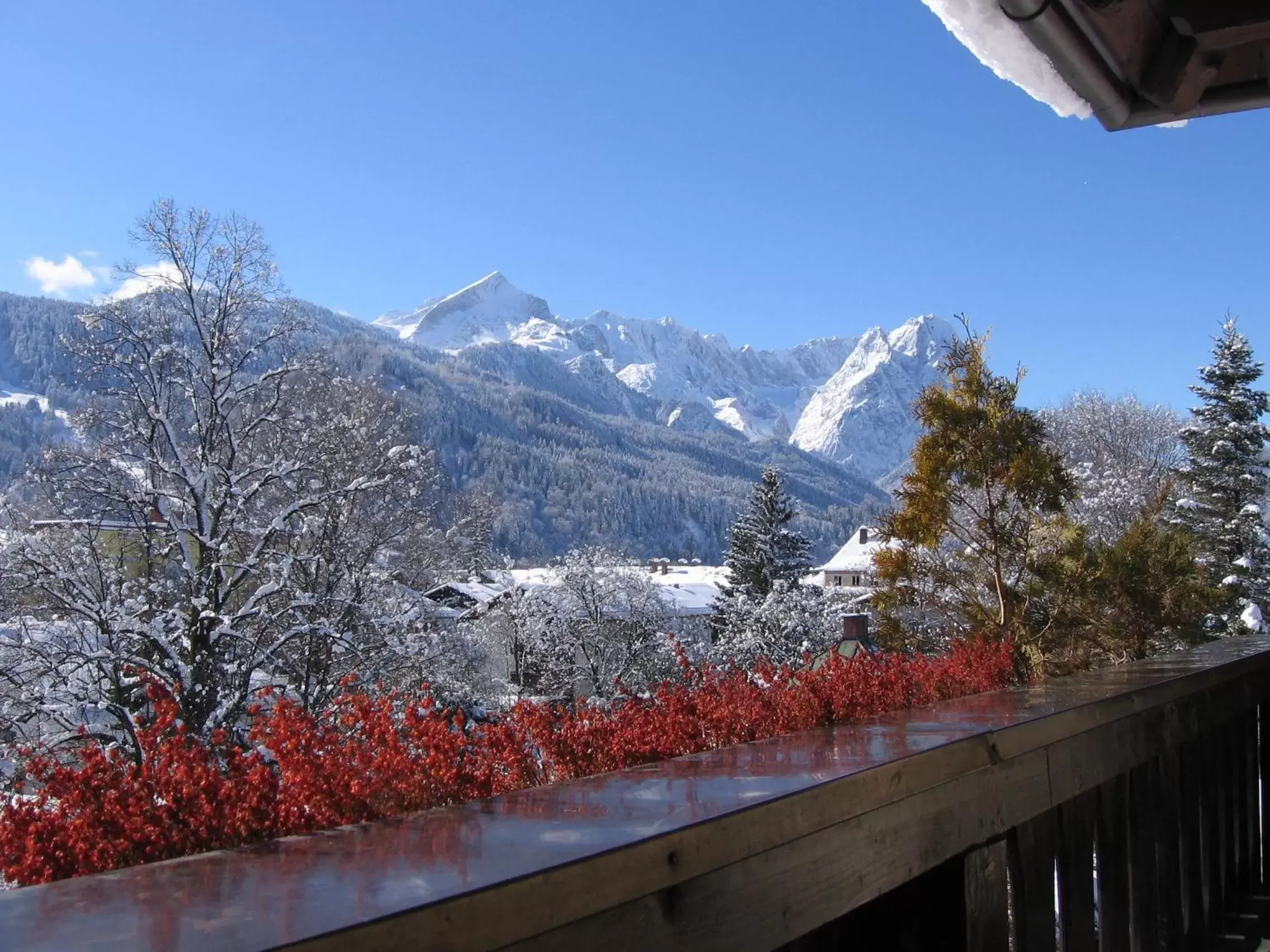 Winter in Reindl's Partenkirchener Hof