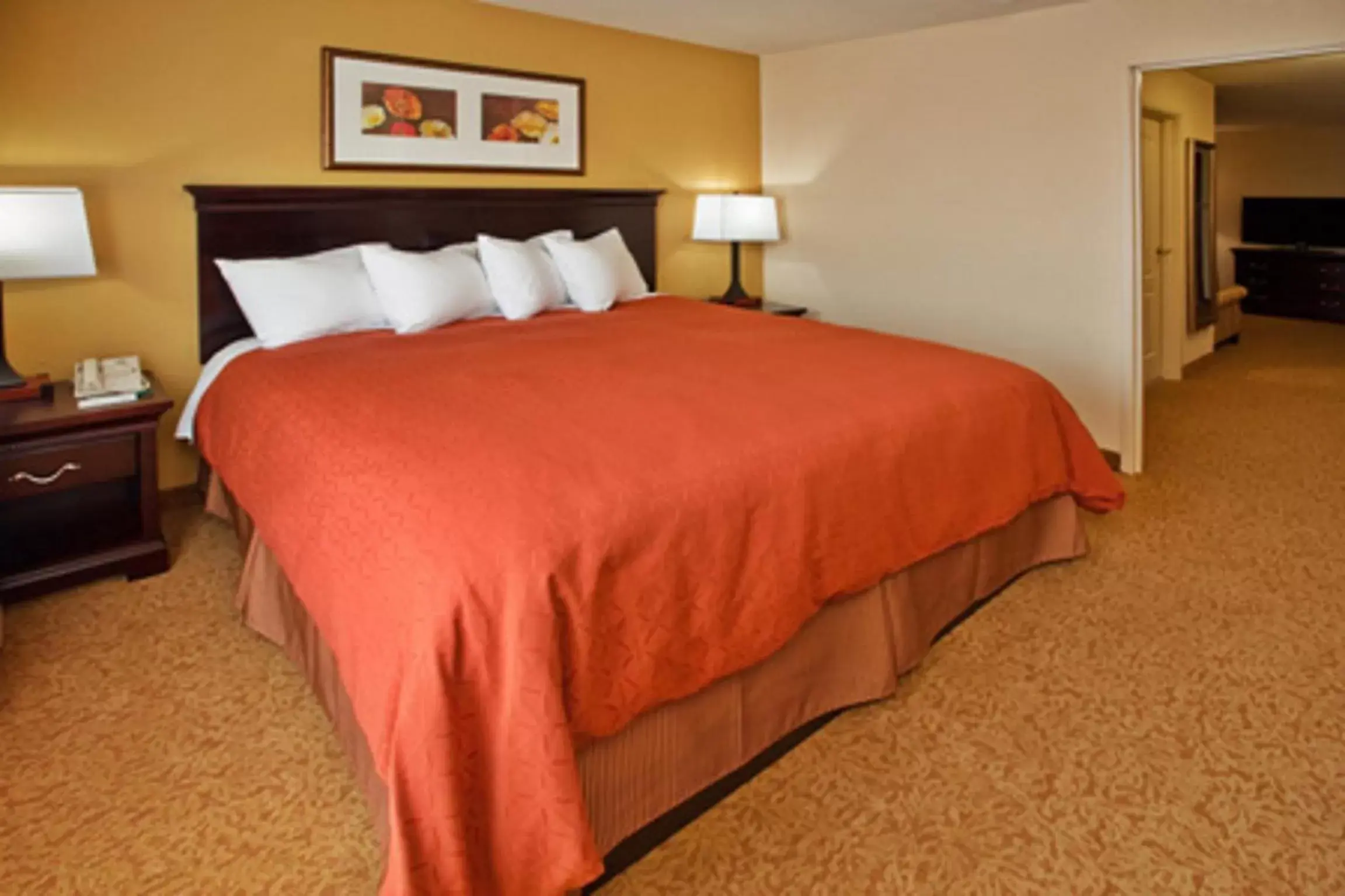 Bed in Country Inn & Suites by Radisson, Rome, GA