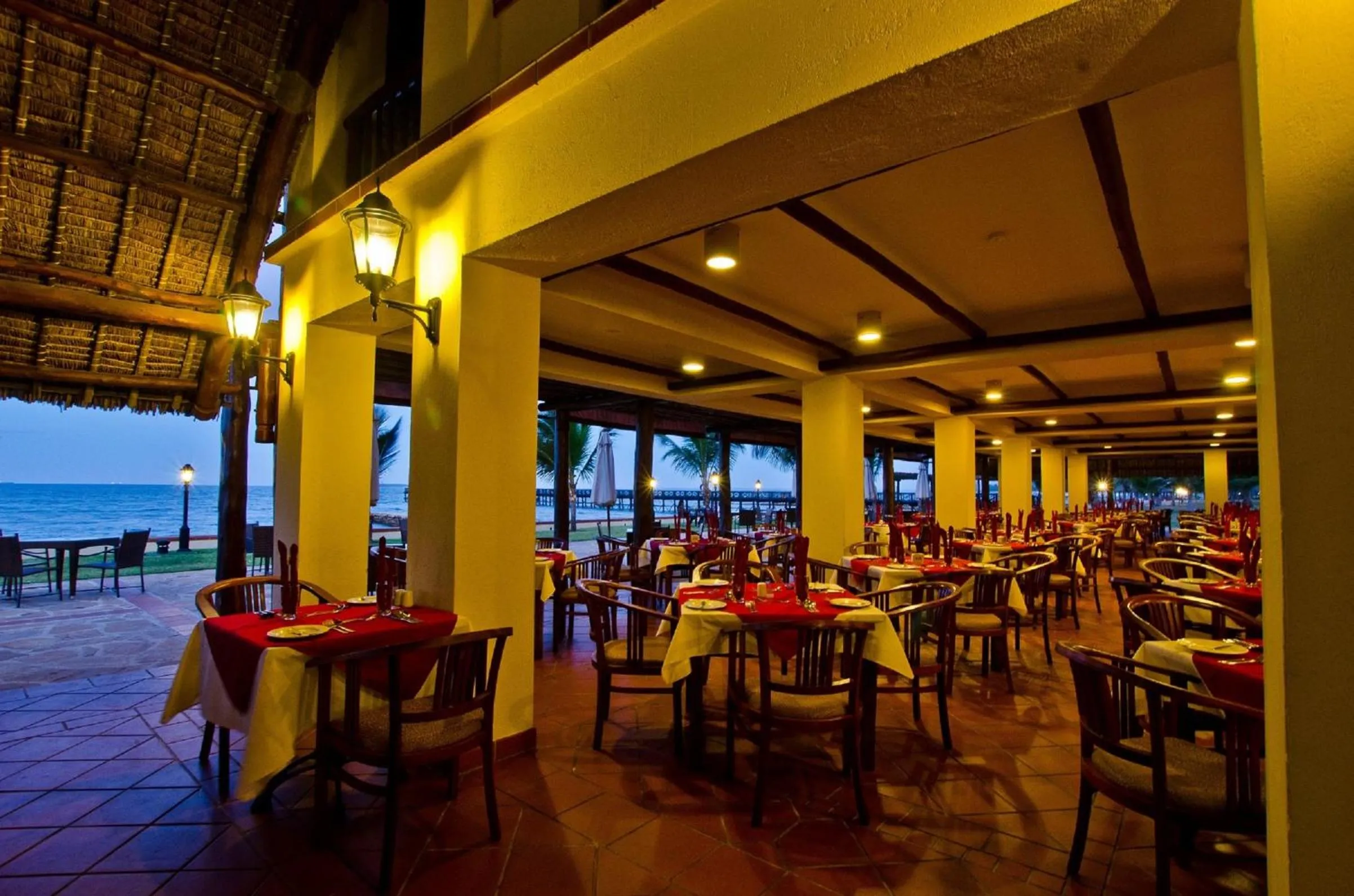 Night in White Sands Hotel