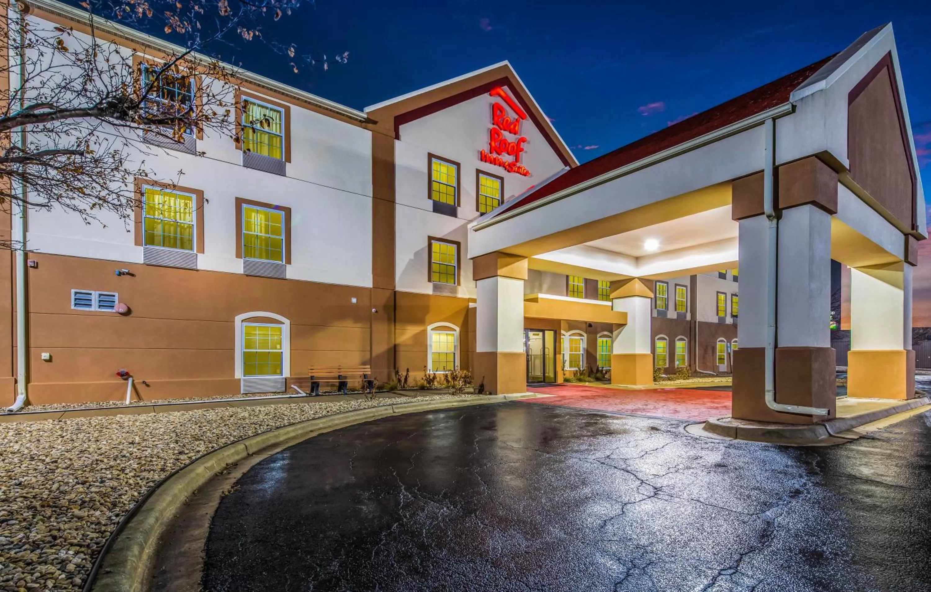 Property building in Red Roof Inn & Suites Monee
