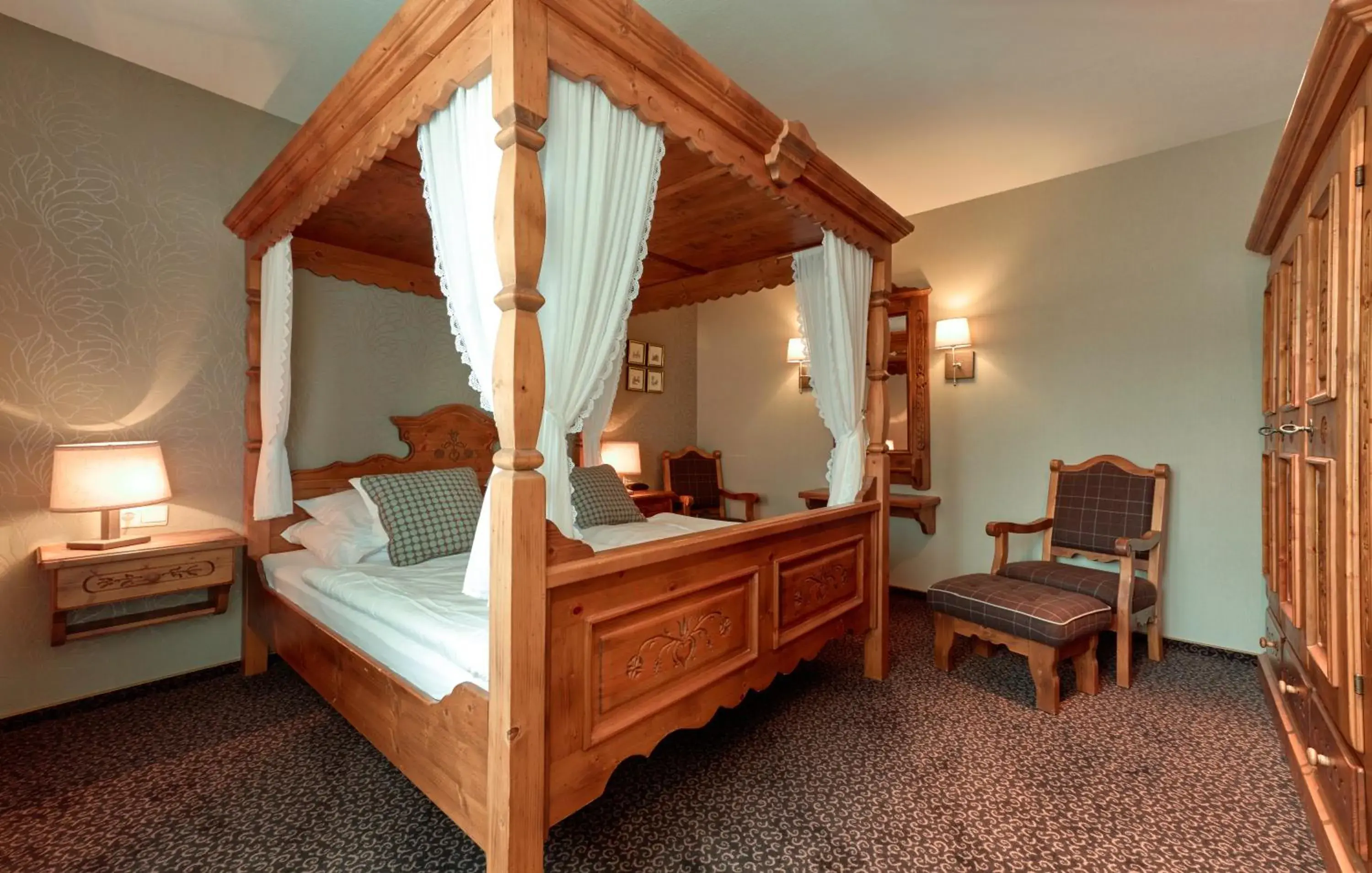 Bed, Room Photo in Hotel Bütgenbacher Hof
