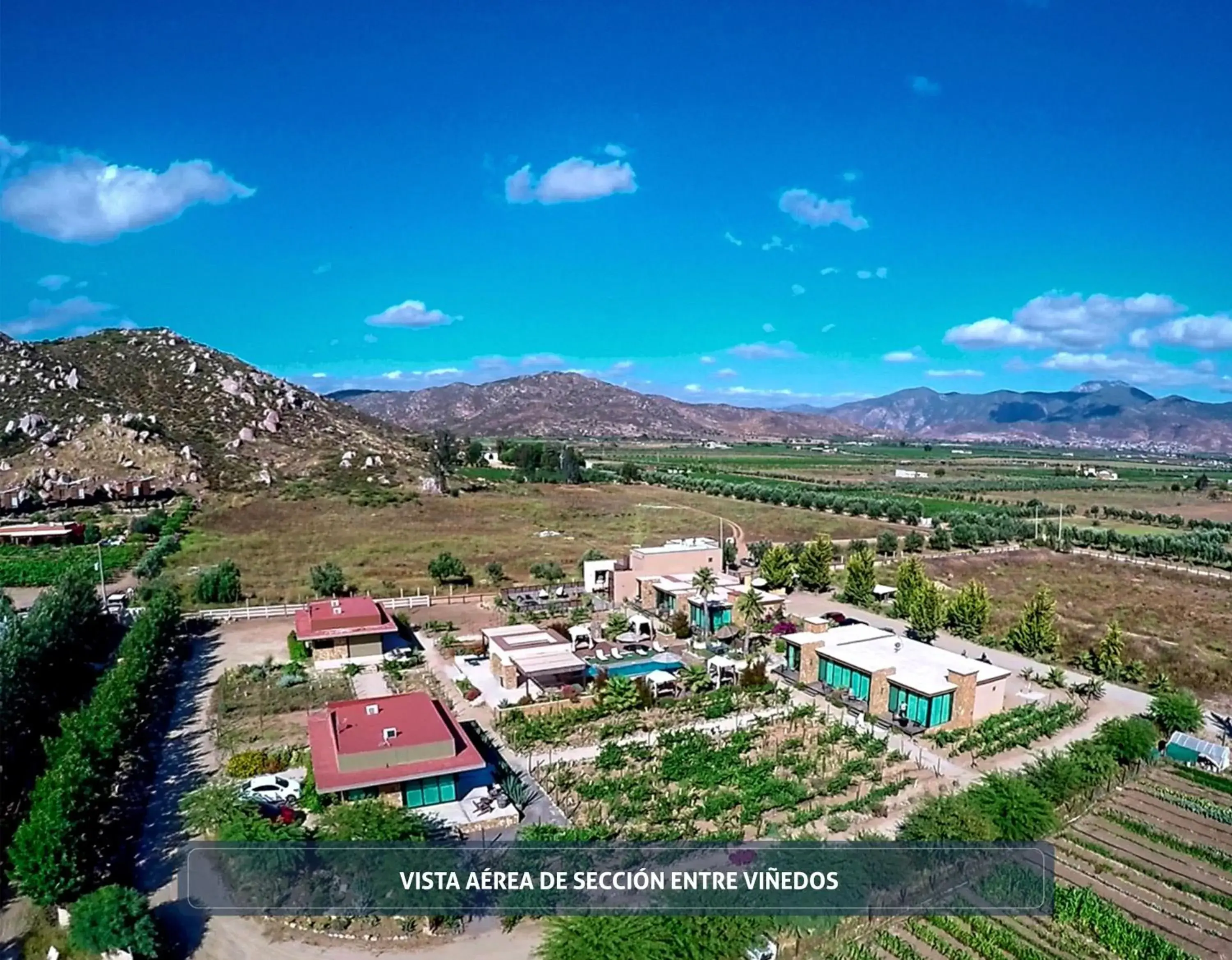 Bird's eye view in Hotel Boutique Valle de Guadalupe