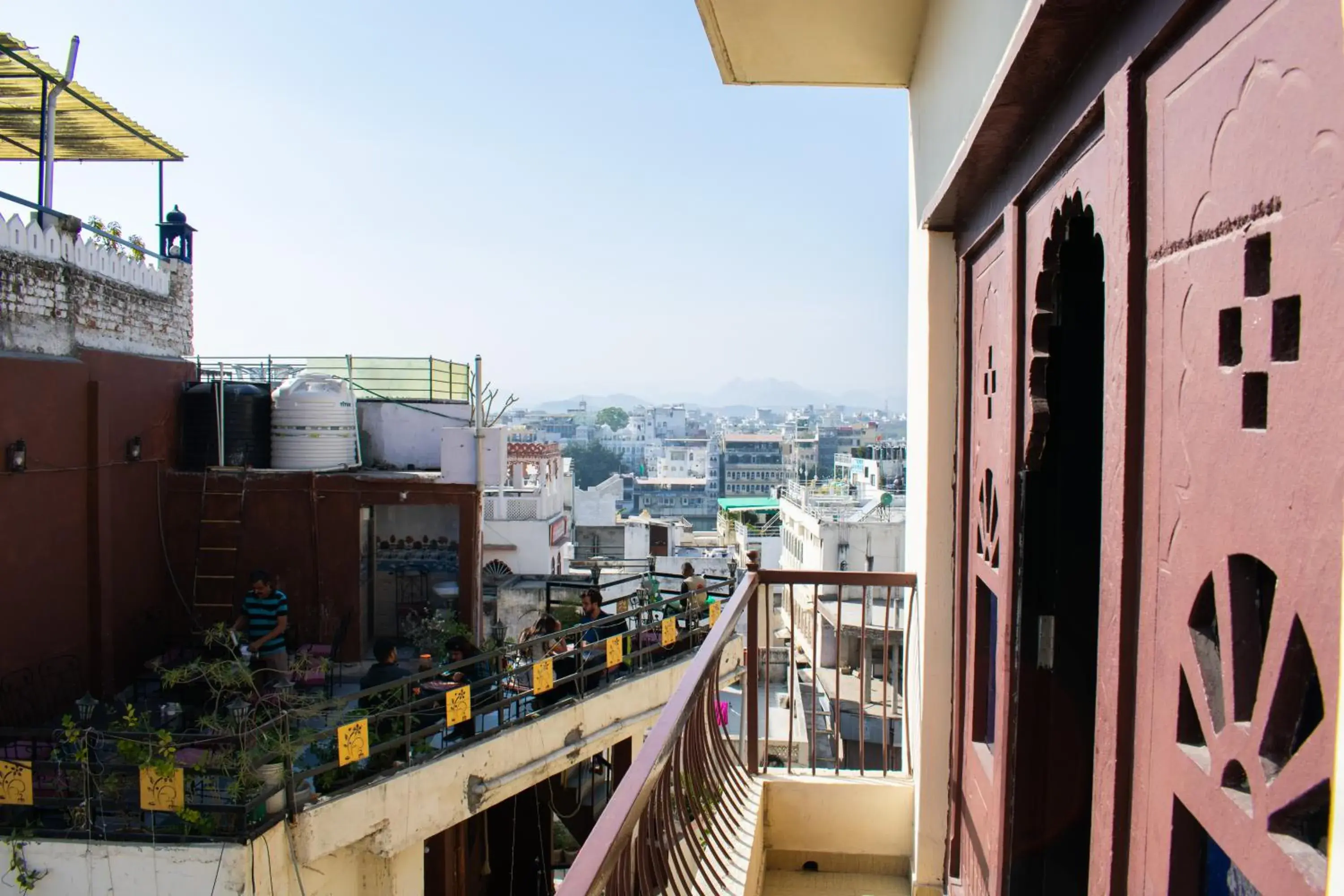 View (from property/room) in Banjara Hostel