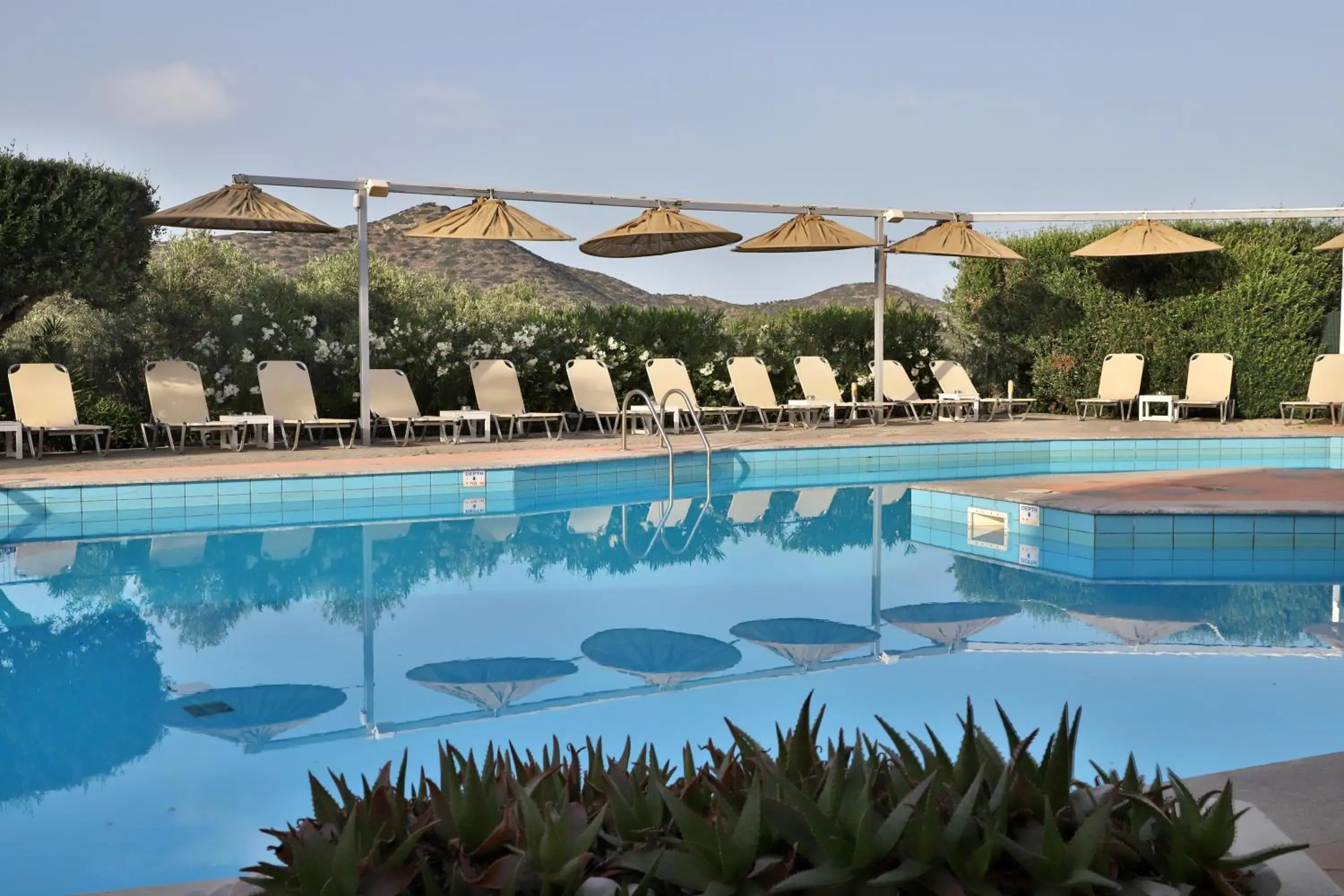 Swimming Pool in Elounda Krini Hotel