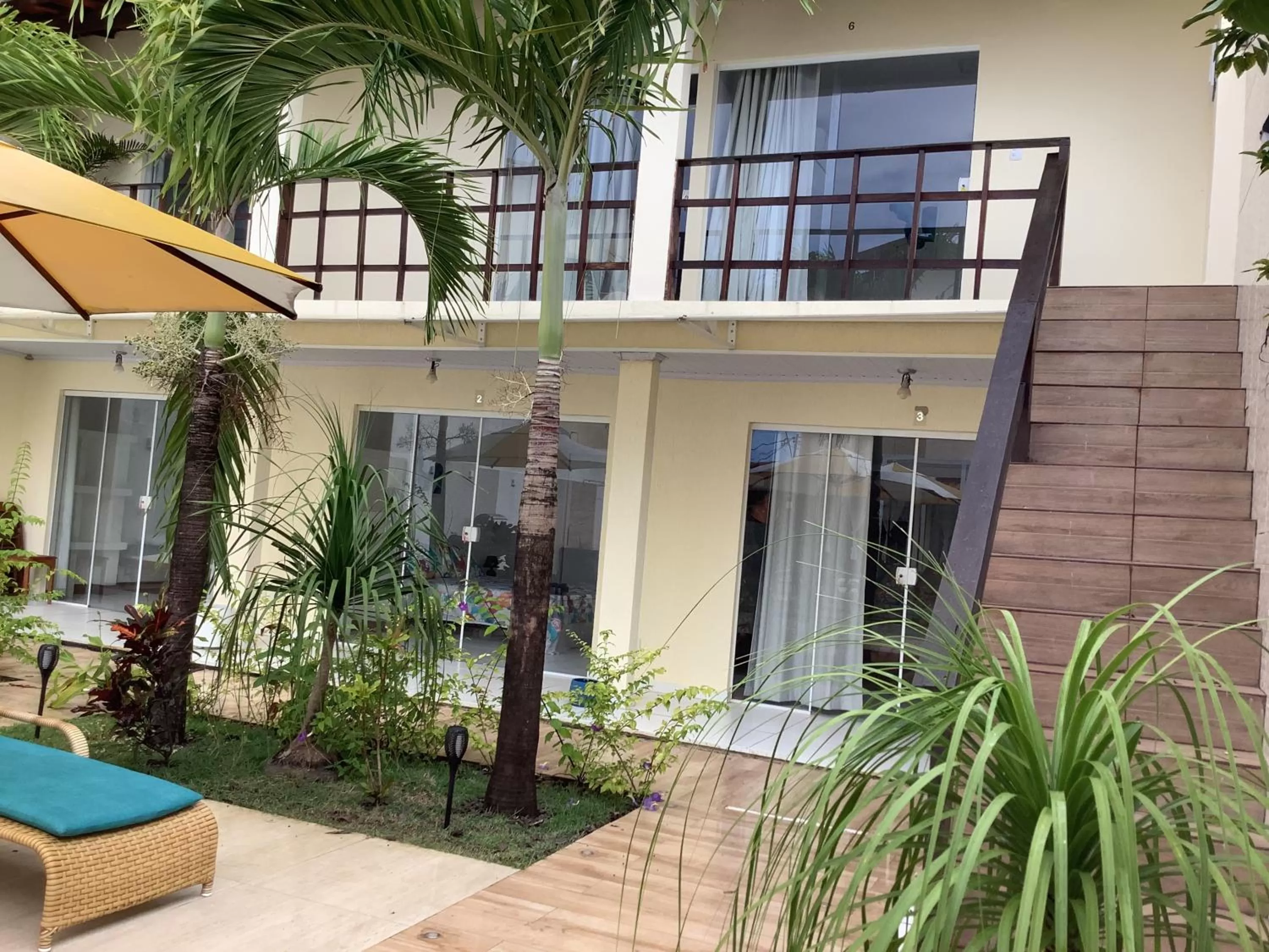 Patio, Property Building in Pousada Villa Encantada LGBTQIAPlus