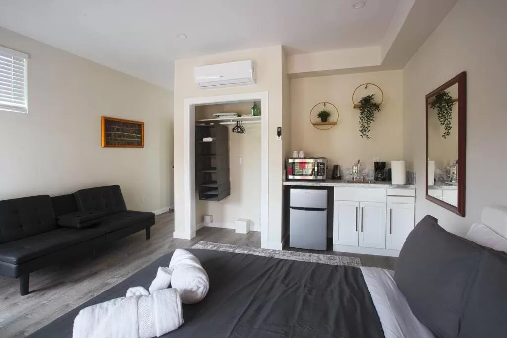 Seating Area in Explore Balboa Park From Your Cozy Studio w Patio