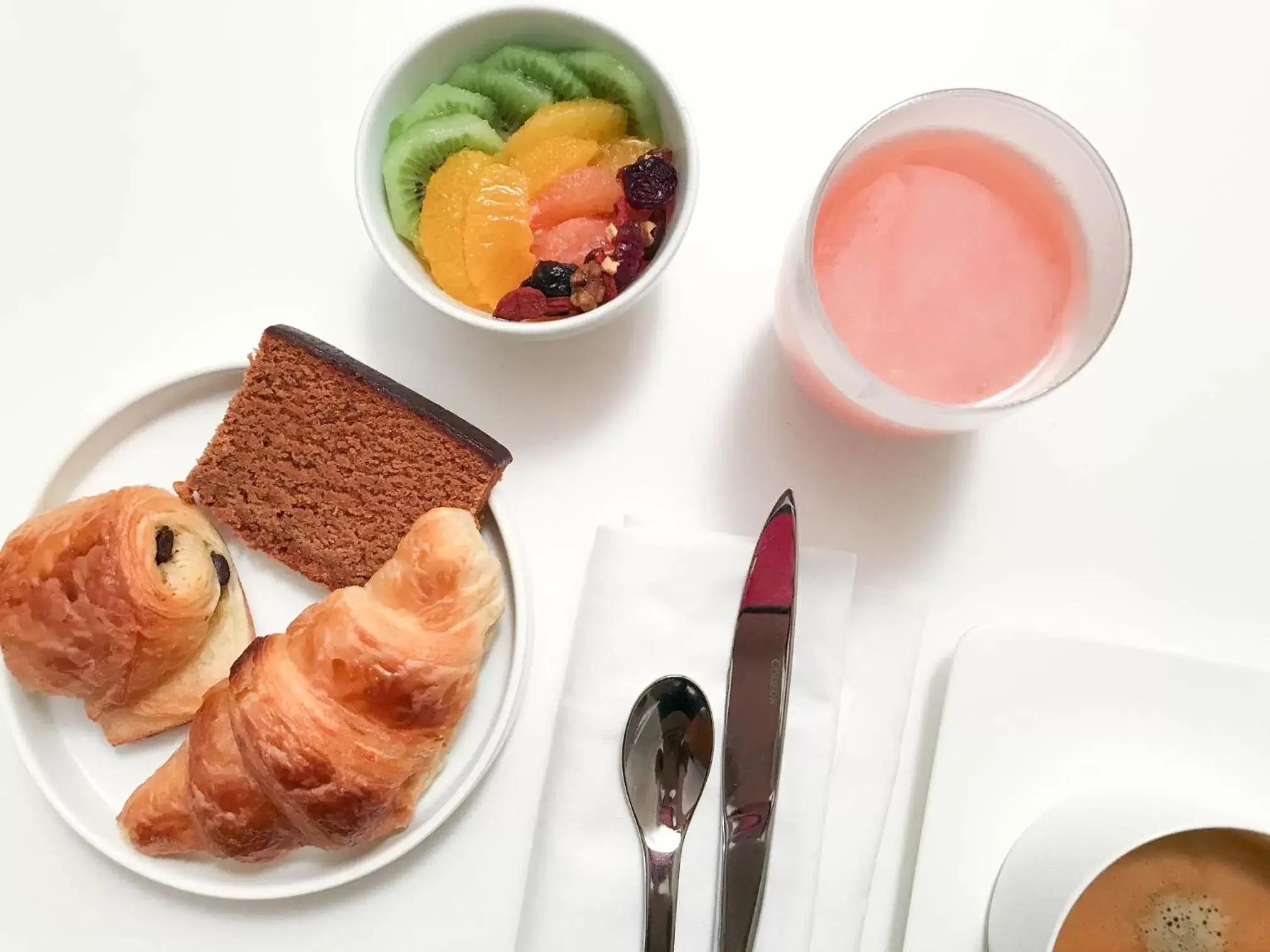 Breakfast in Hôtel La Pérouse