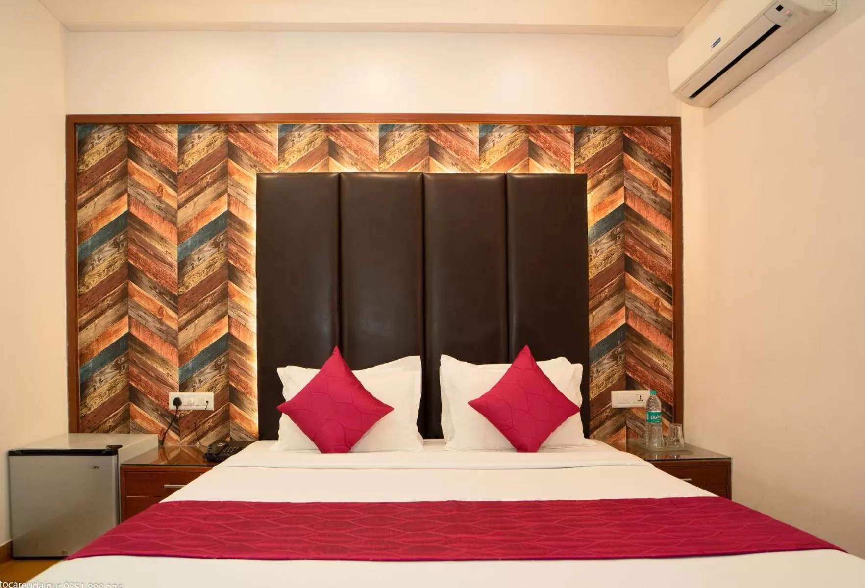 Bed in Uddhav Vilas A Family Hotel