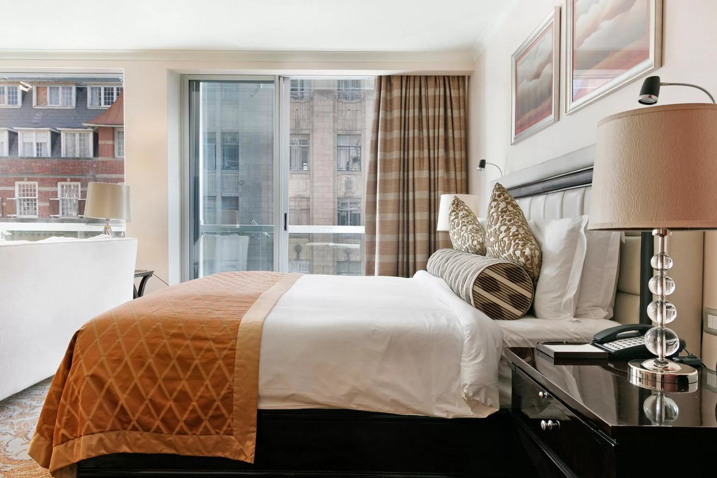 Bed in Taj Executive Suites, Private Residence