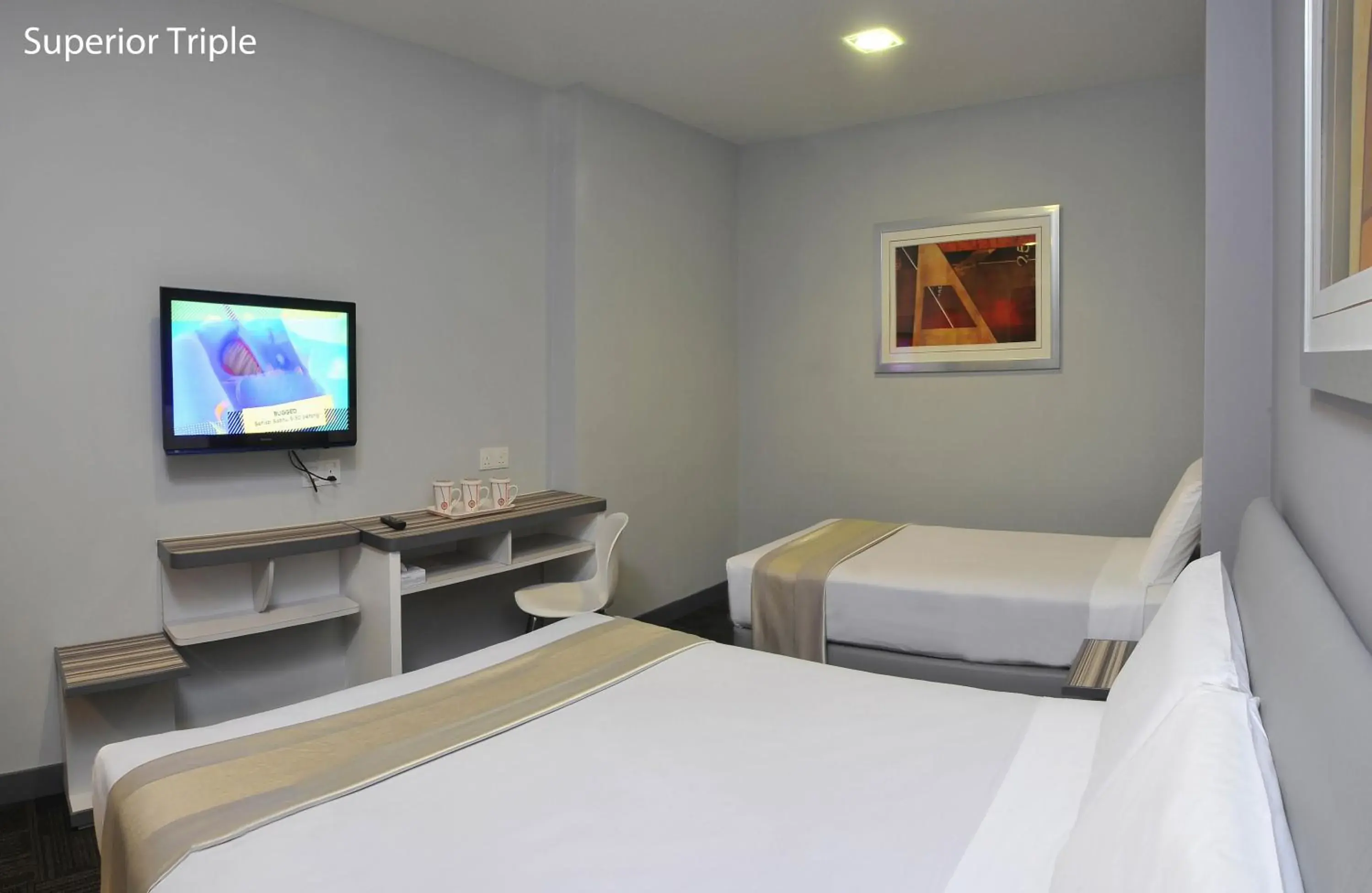 TV and multimedia, Bed in U Pac Hotel