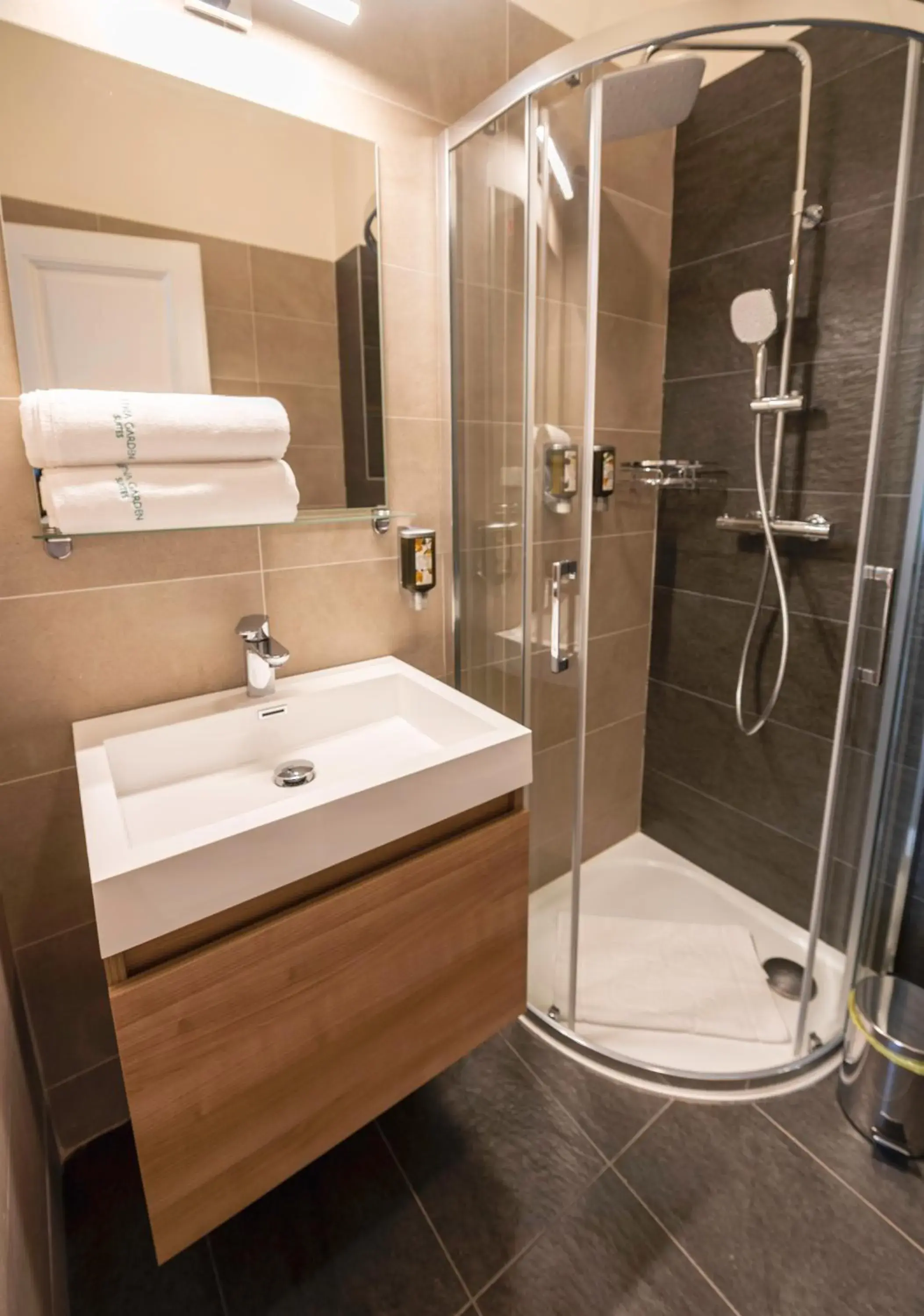 Bathroom in Letna Garden Suites