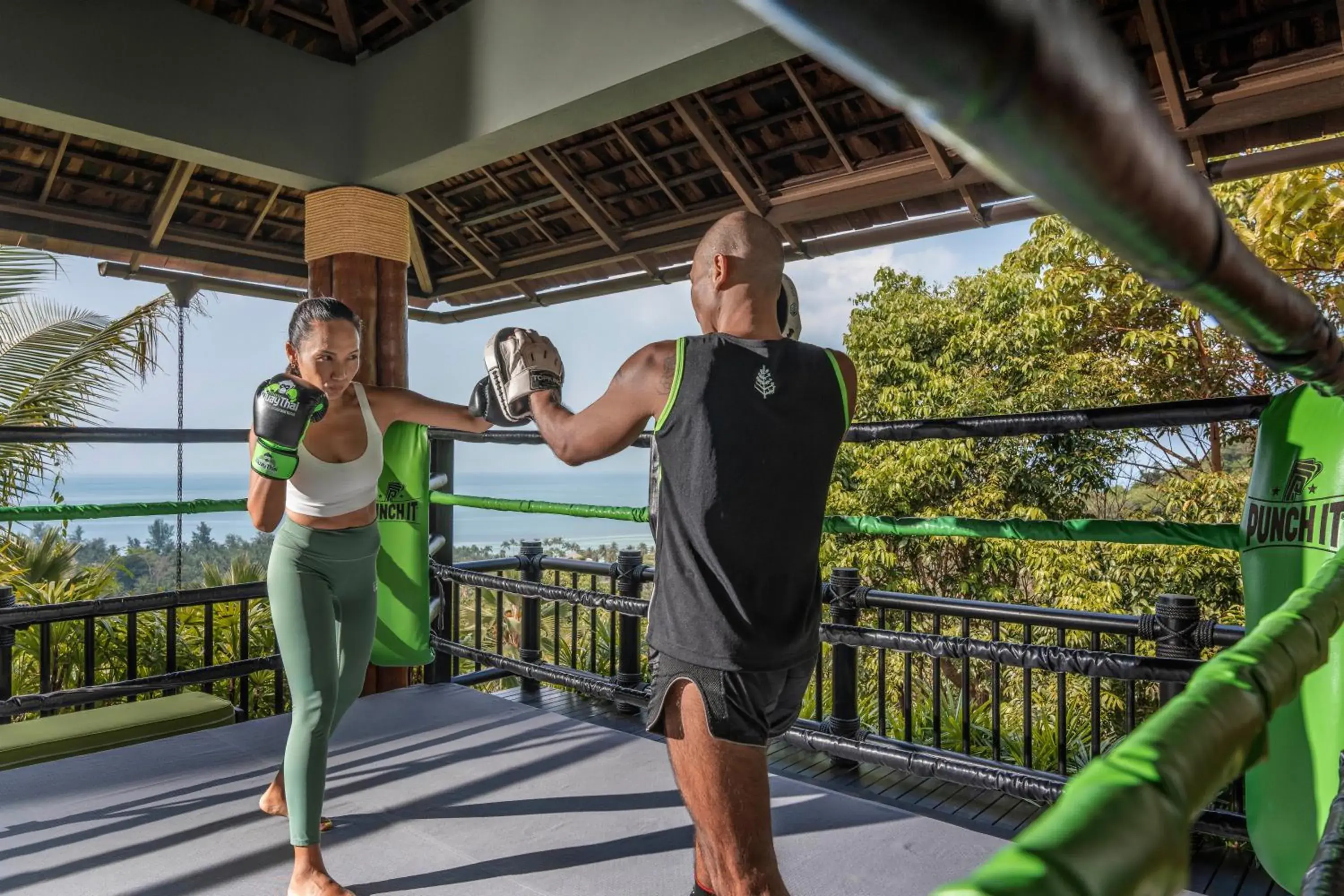 Fitness centre/facilities in Four Seasons Resort Koh Samui