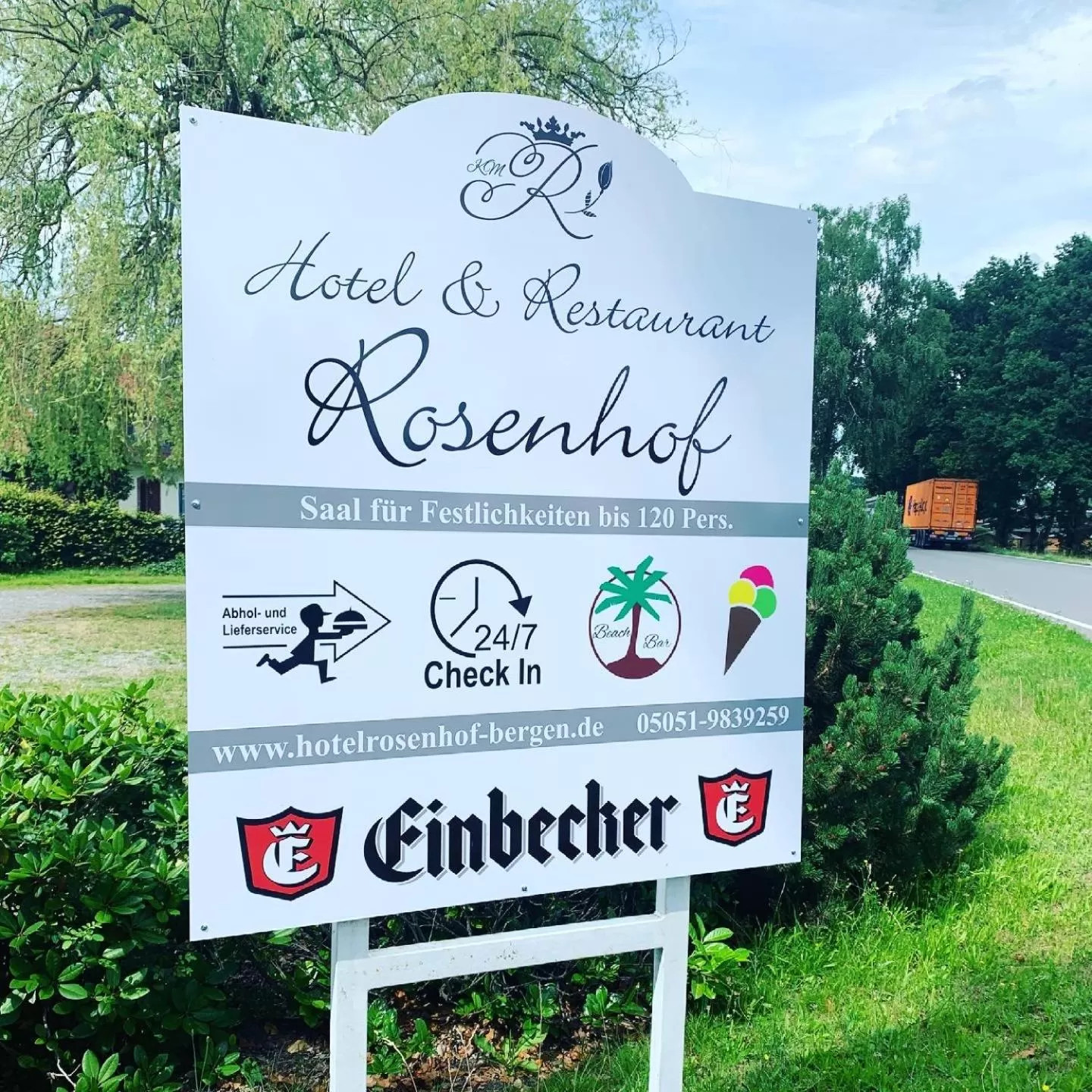 Property building, Property Logo/Sign in Hotel & Restaurant Rosenhof