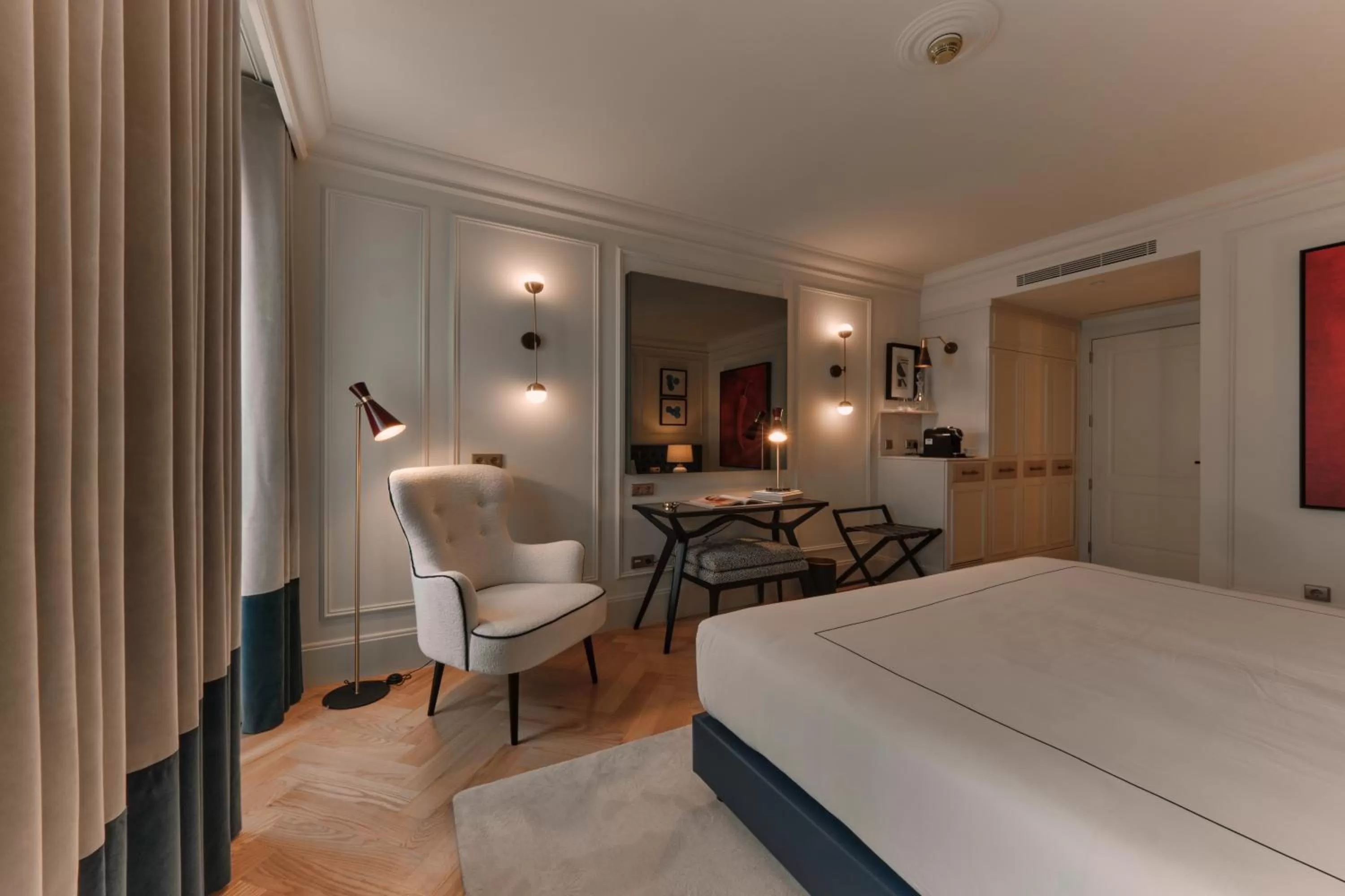 Seating area, Bed in GA Palace Hotel & Spa, a XIXth-Century Villa