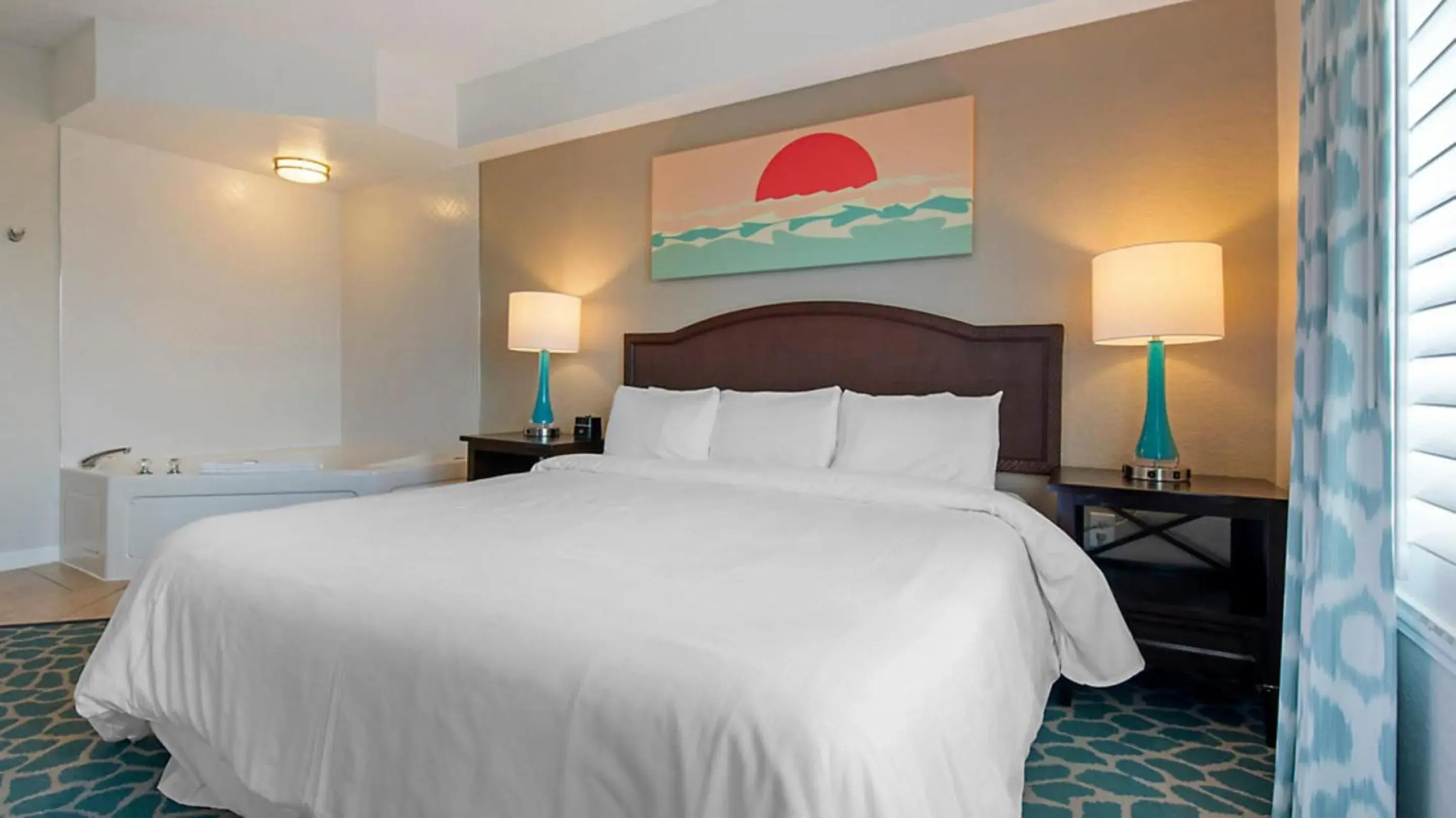 Bed in Bluegreen Vacations Orlando's Sunshine Resort