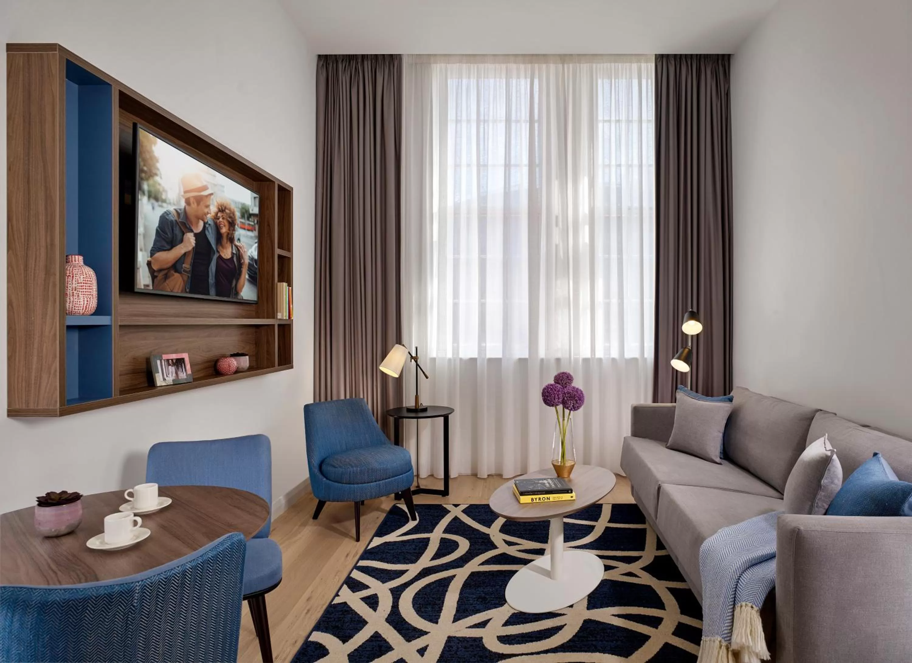 Living room in Citadines Islington London