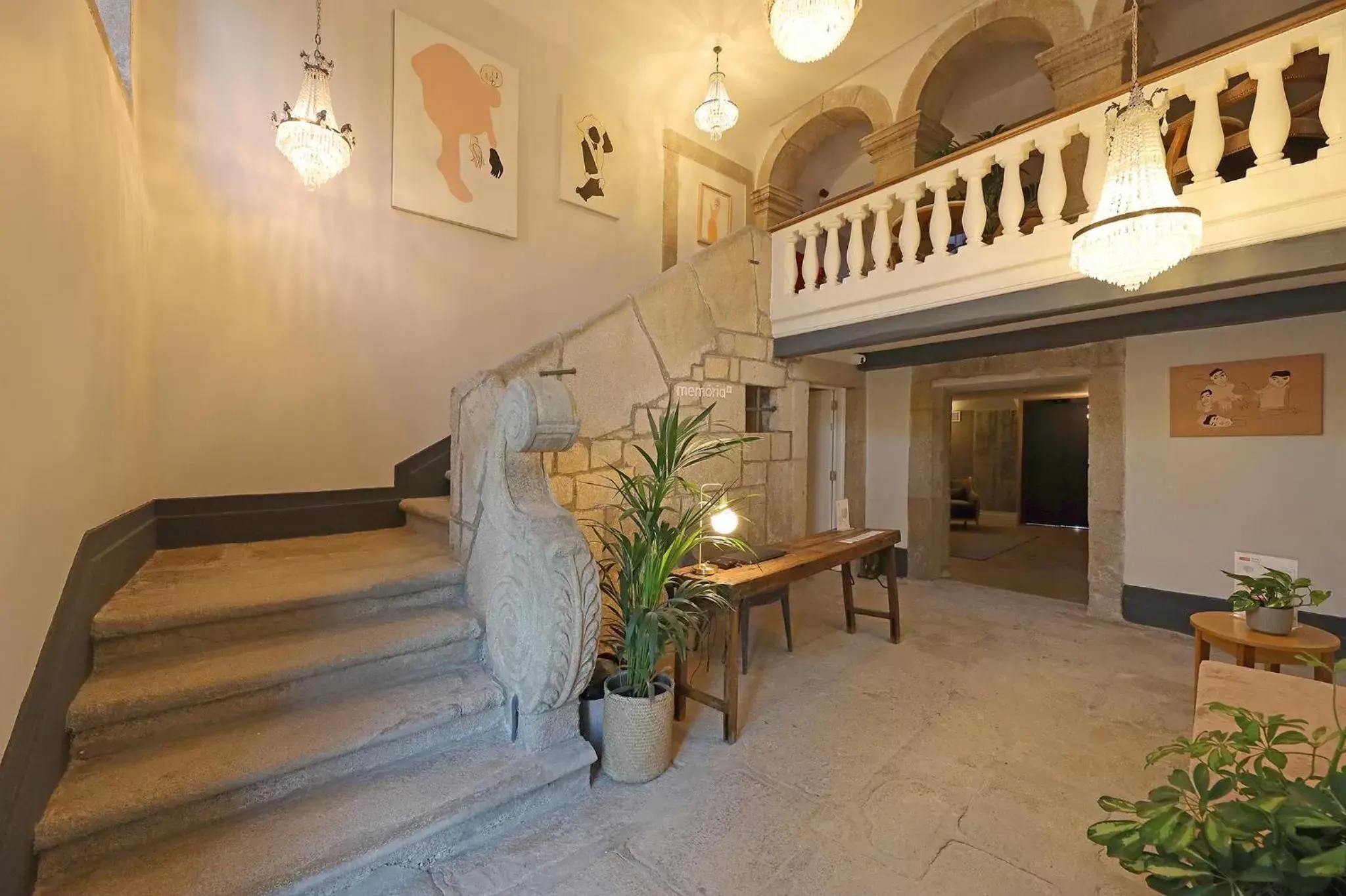 Lobby or reception in Memoria Porto FLH Hotels