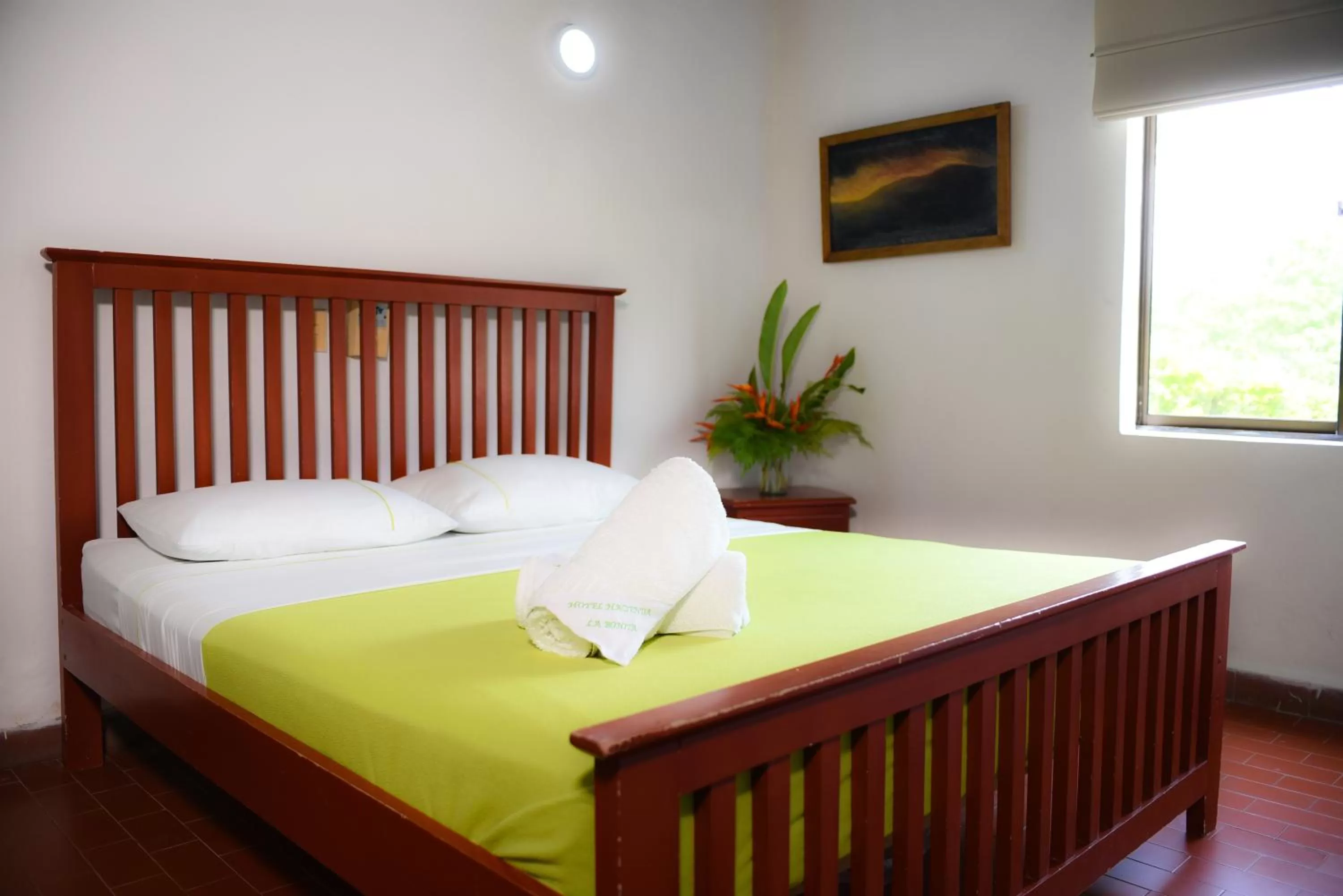 Bed in Hotel Hacienda la Bonita