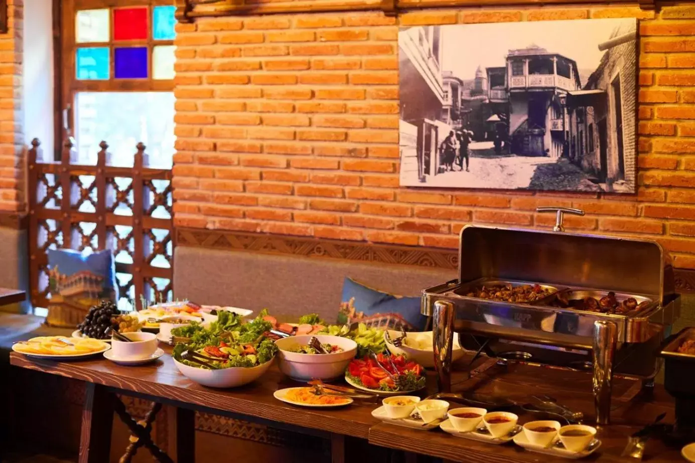 Restaurant/places to eat in Hotel Aivani Old Tbilisi Restaurant/places to eat in Hotel Aivani Old Tbilisi