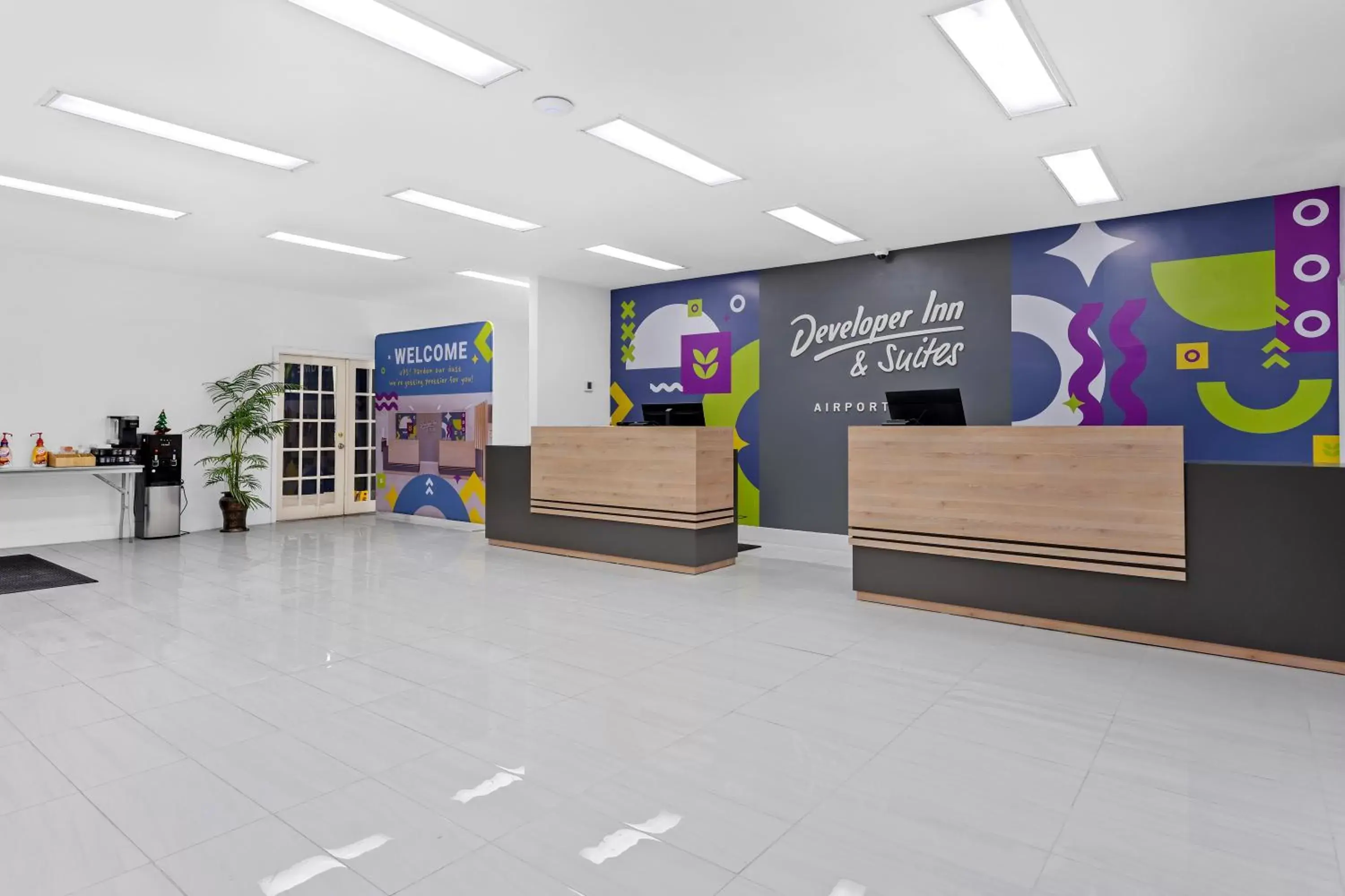 Lobby or reception, Lobby/Reception in Developer Inn & Suites Airport JAX