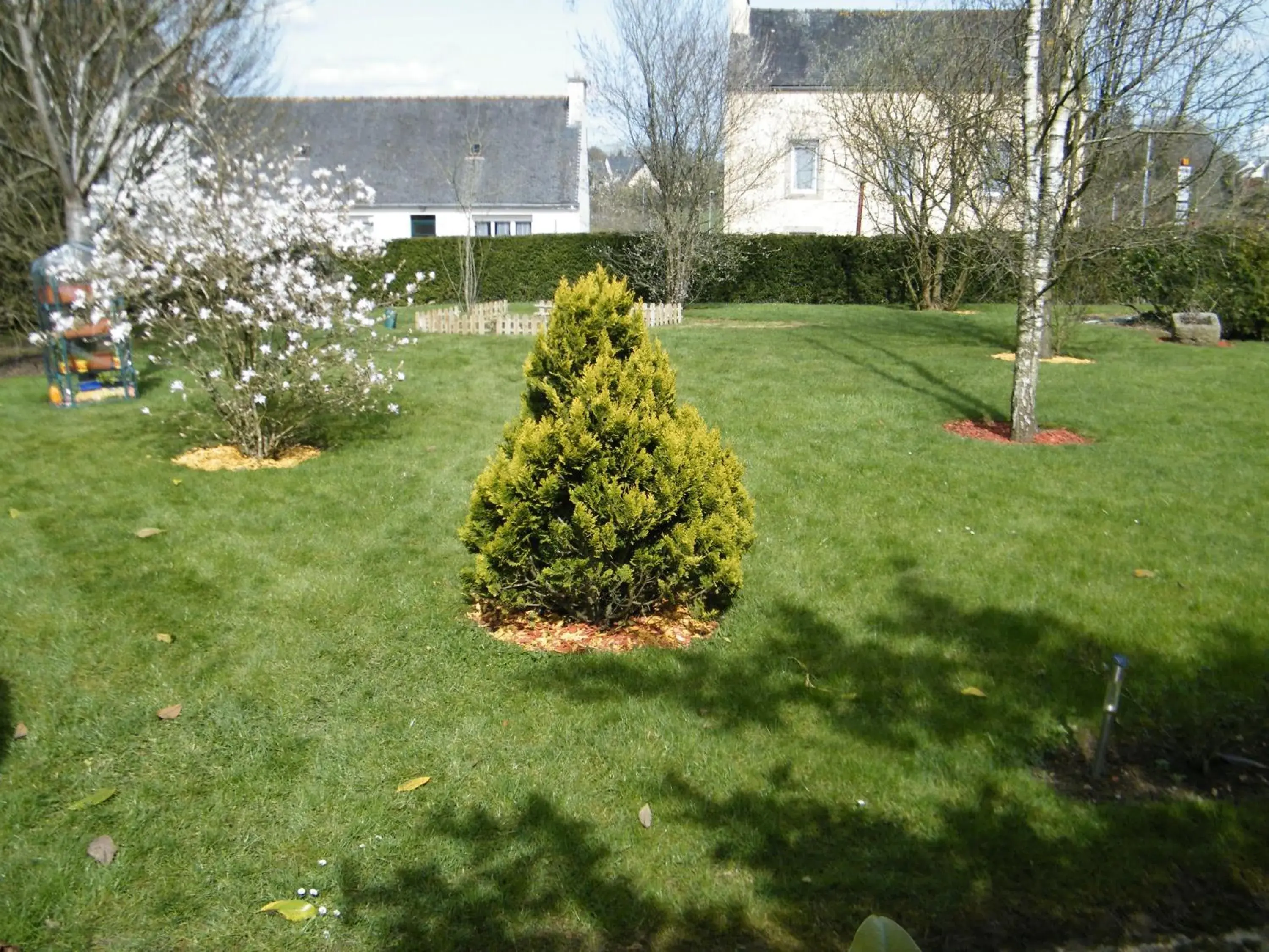 Garden in Auberge Saint Thegonnec