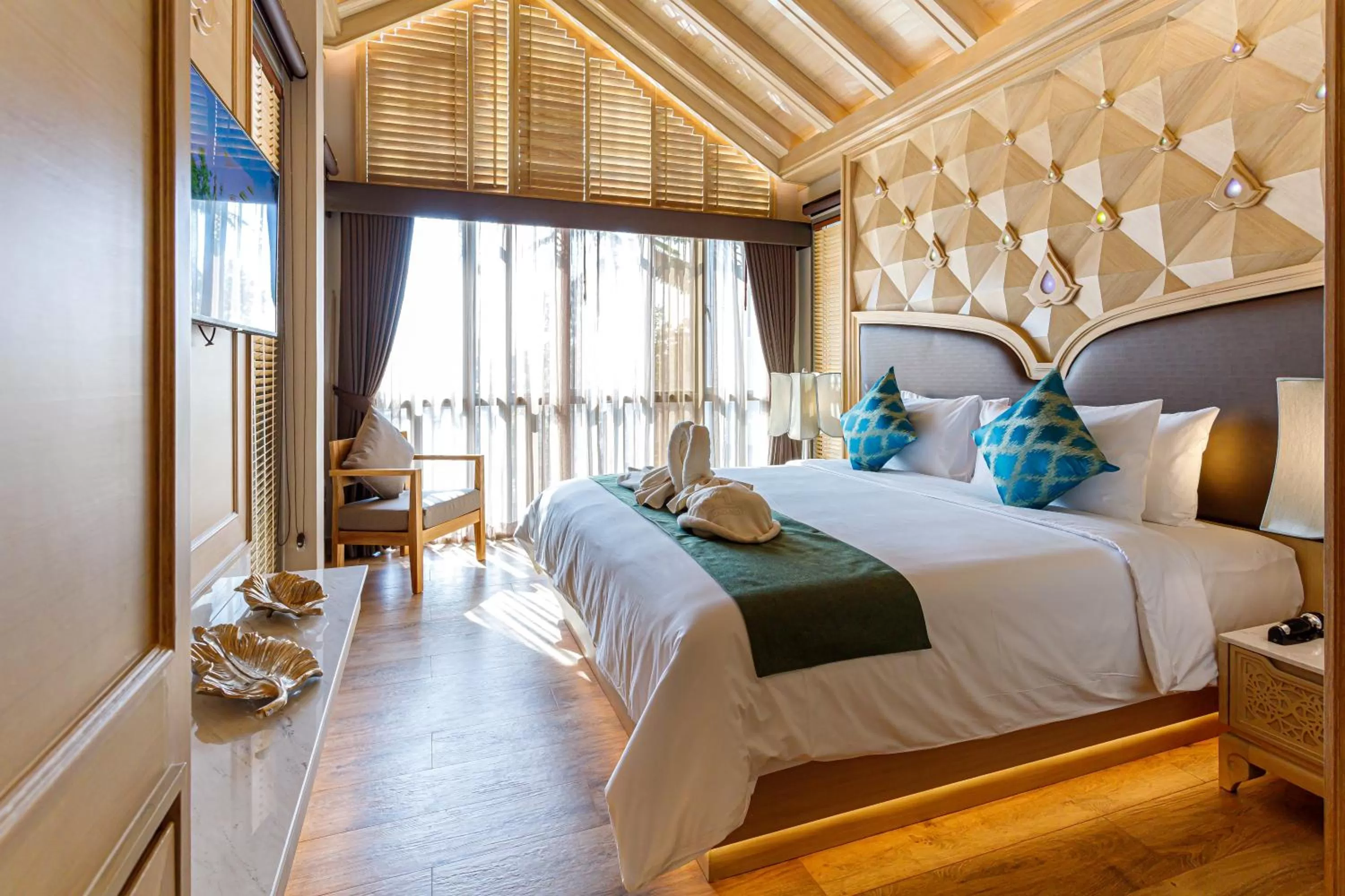 Bed in W1Bangkoknoi Hotel