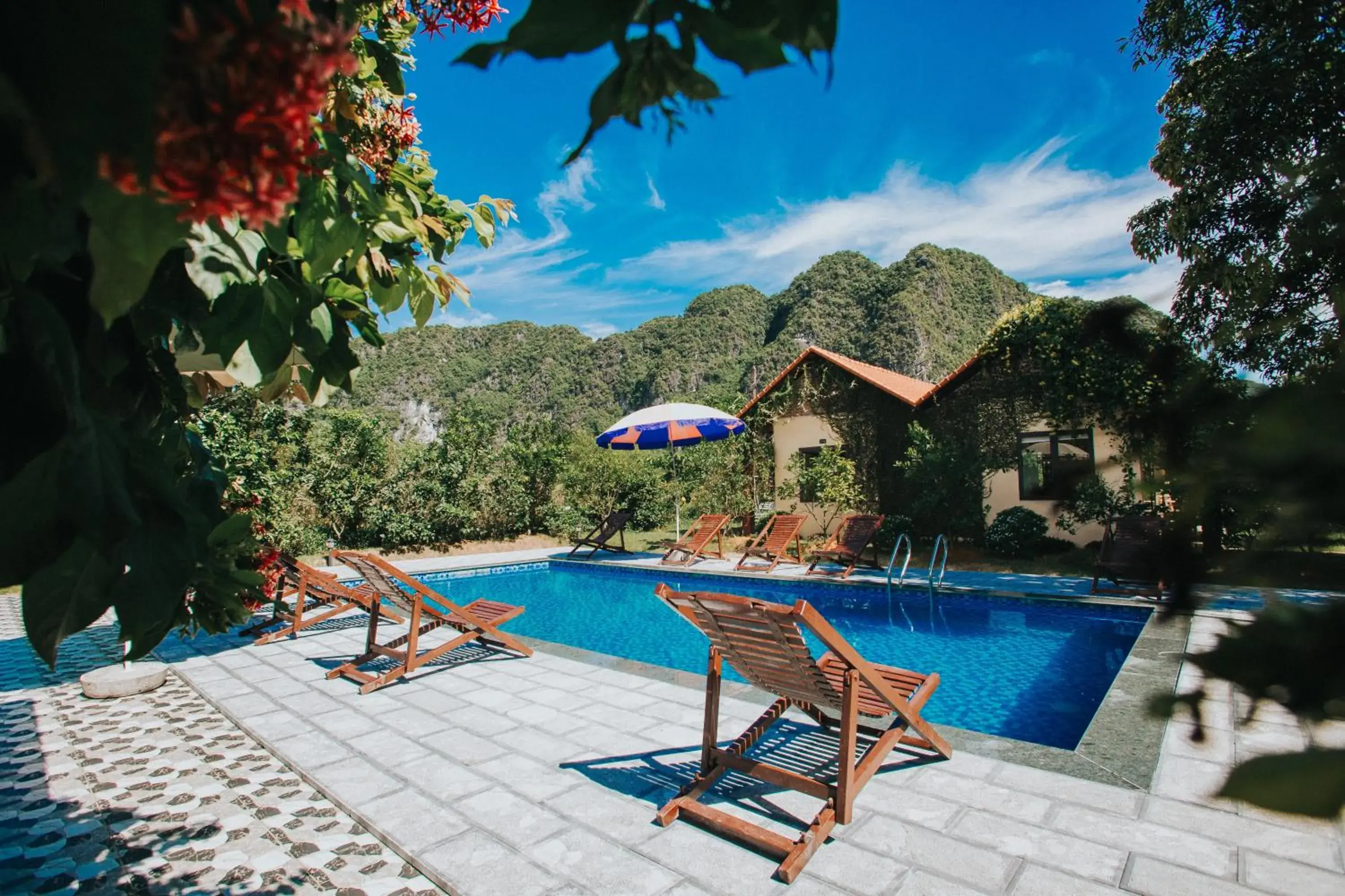 Garden, Swimming Pool in Trang An Retreat