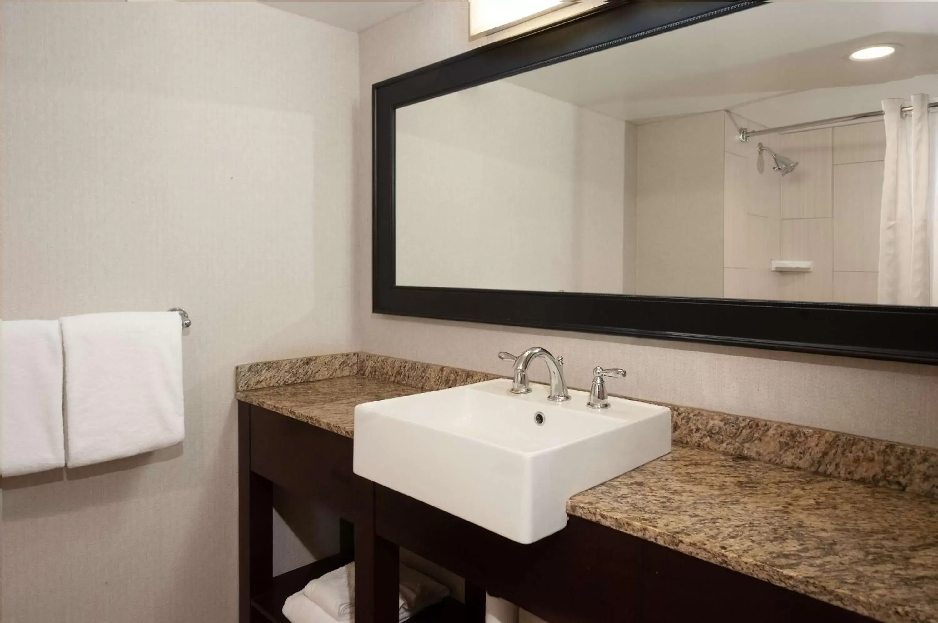 Bathroom in DoubleTree by Hilton Hotel Cleveland Downtown - Lakeside