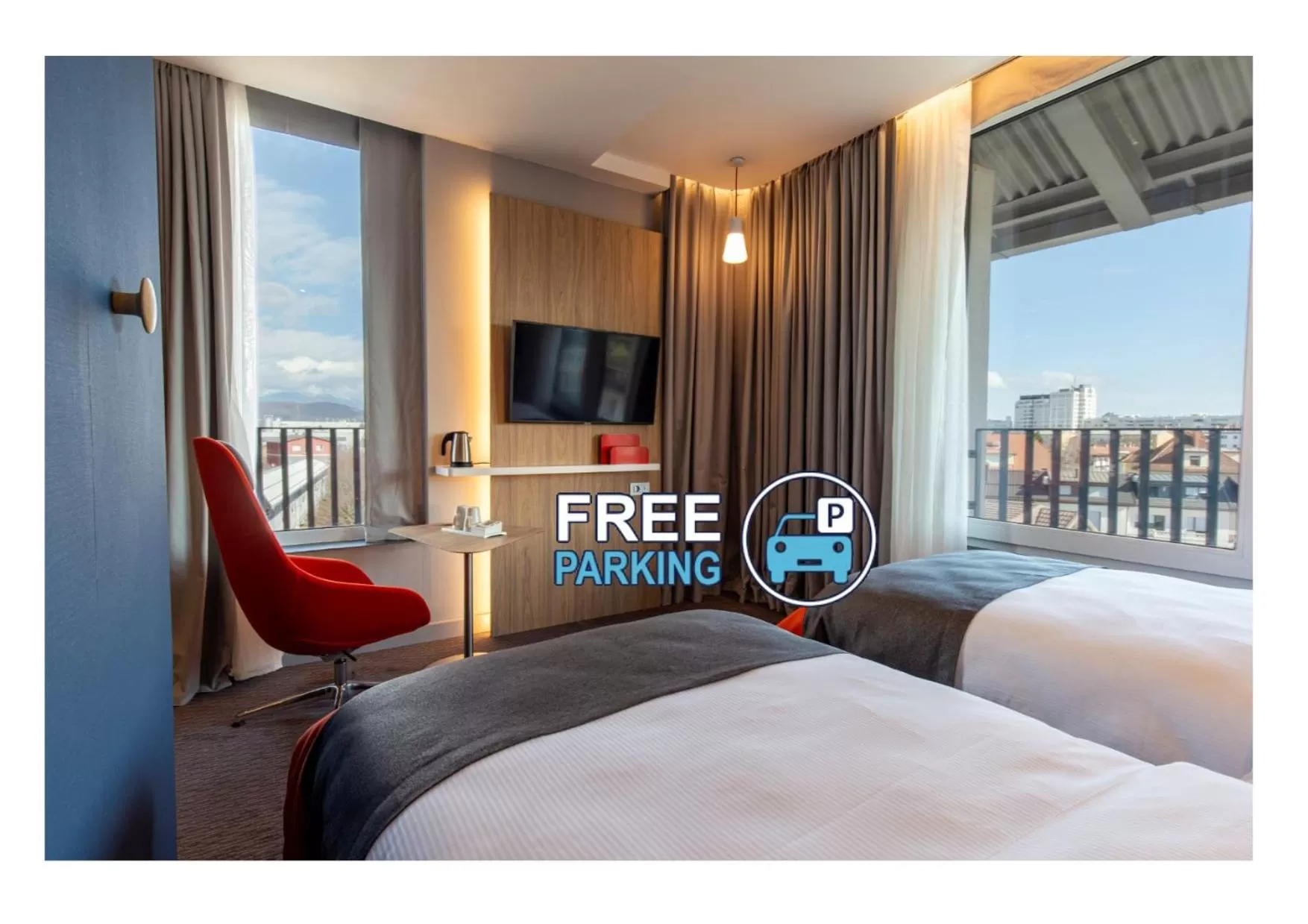 Photo of the whole room, Bed in Holiday Inn Express - Ljubljana by IHG