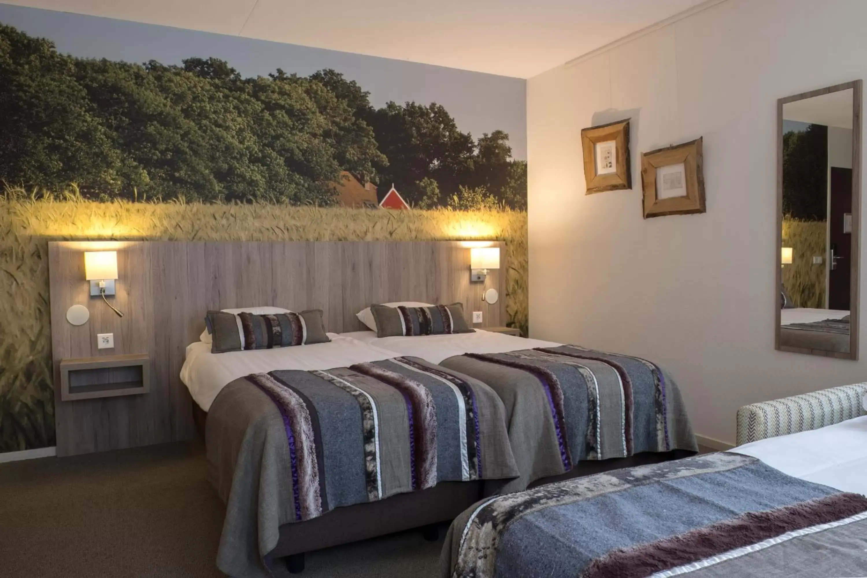 Bedroom, Bed in Landgoedhotel Woodbrooke Barchem