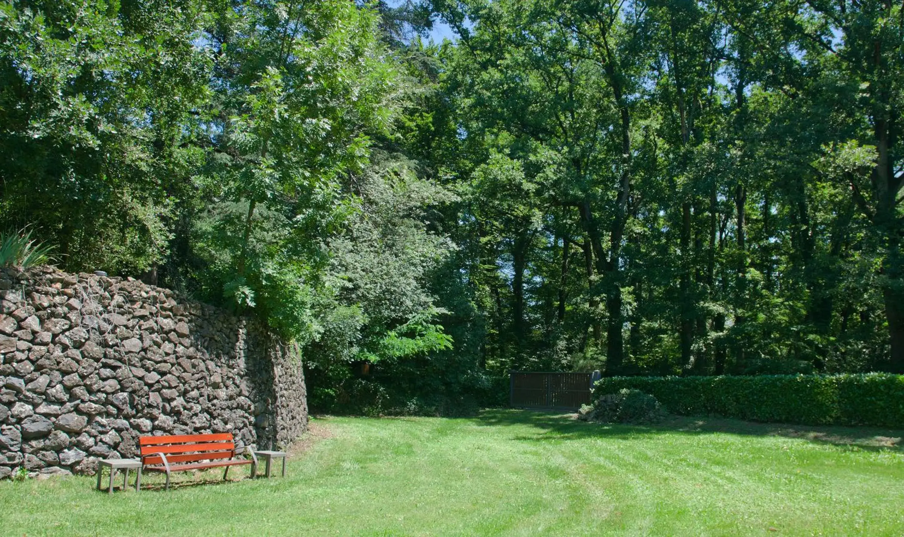 Garden in Hotel Can Blanc