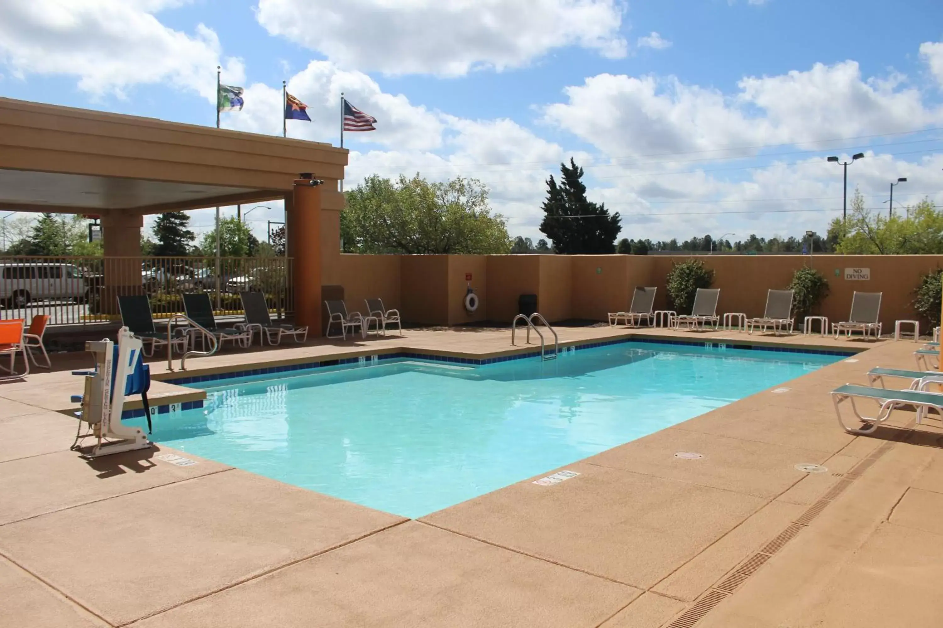 Swimming Pool in Holiday Inn Express Flagstaff, an IHG Hotel