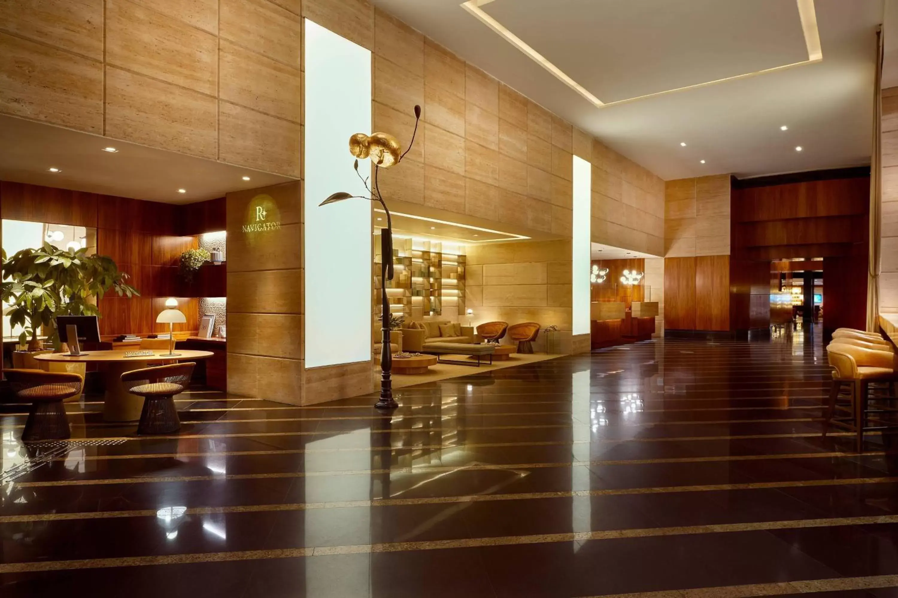 Lobby or reception in Renaissance São Paulo Hotel